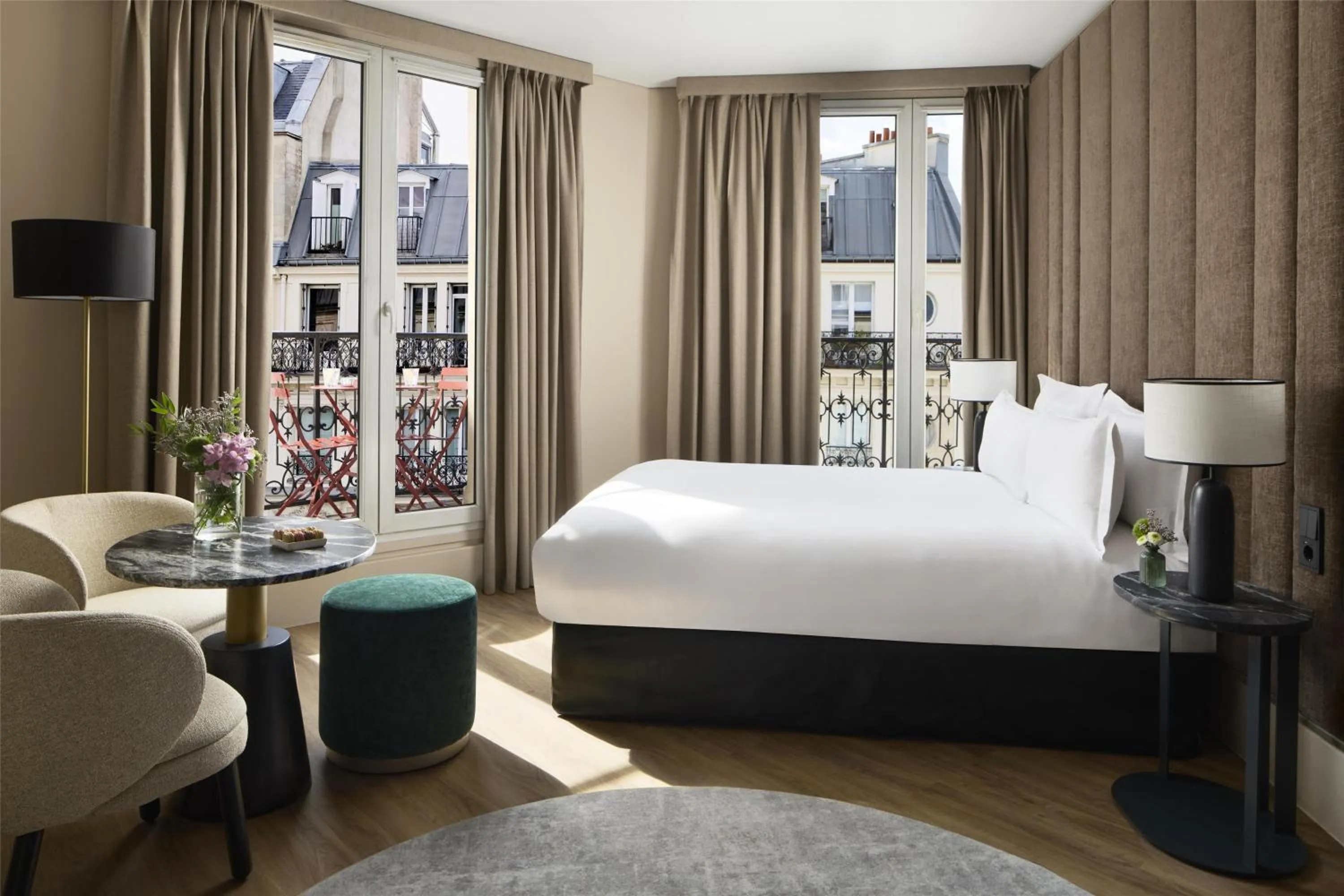 Bedroom, Bed in NH Paris Opéra Faubourg