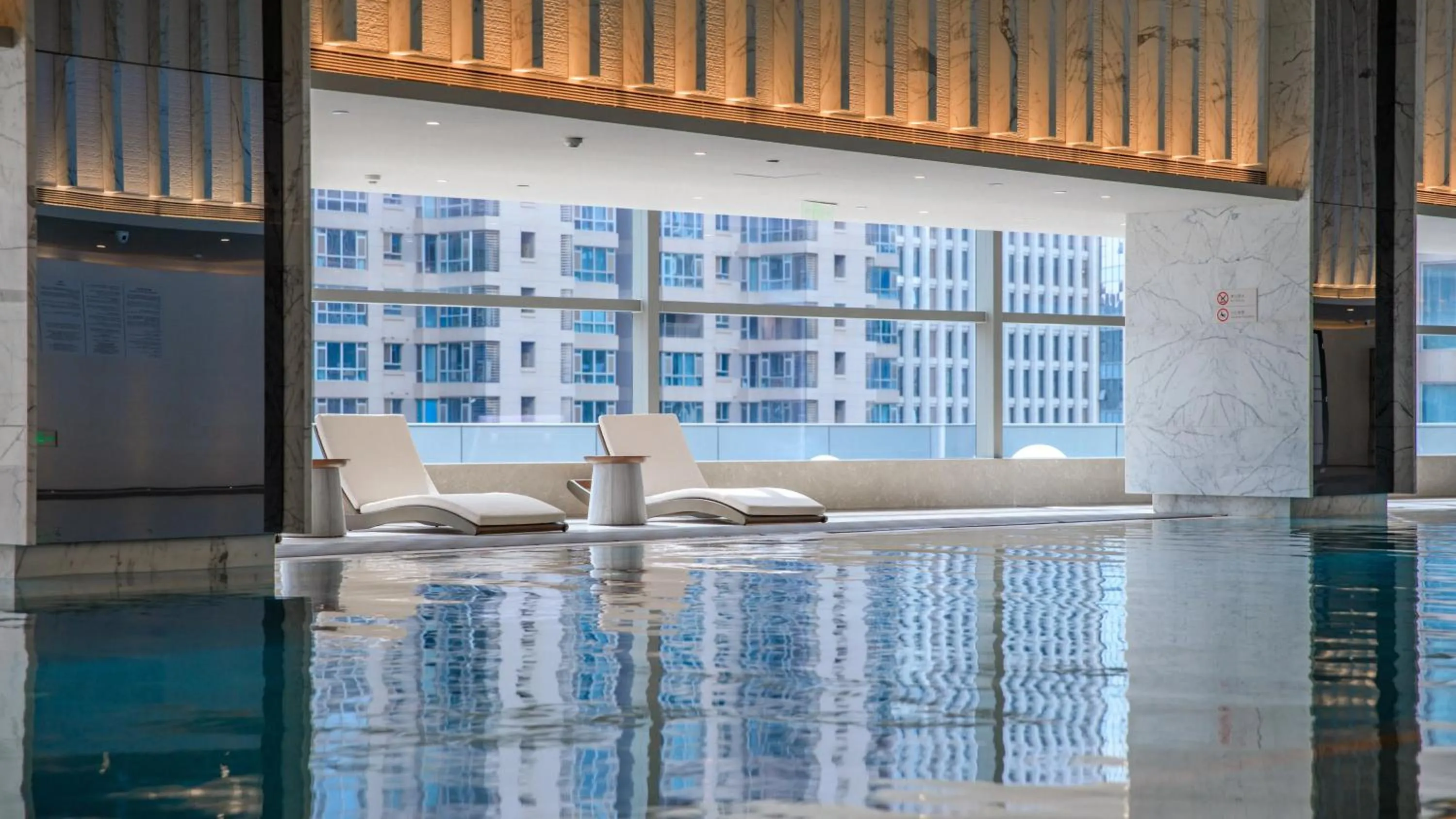 Swimming pool in InterContinental Xi'an North by IHG