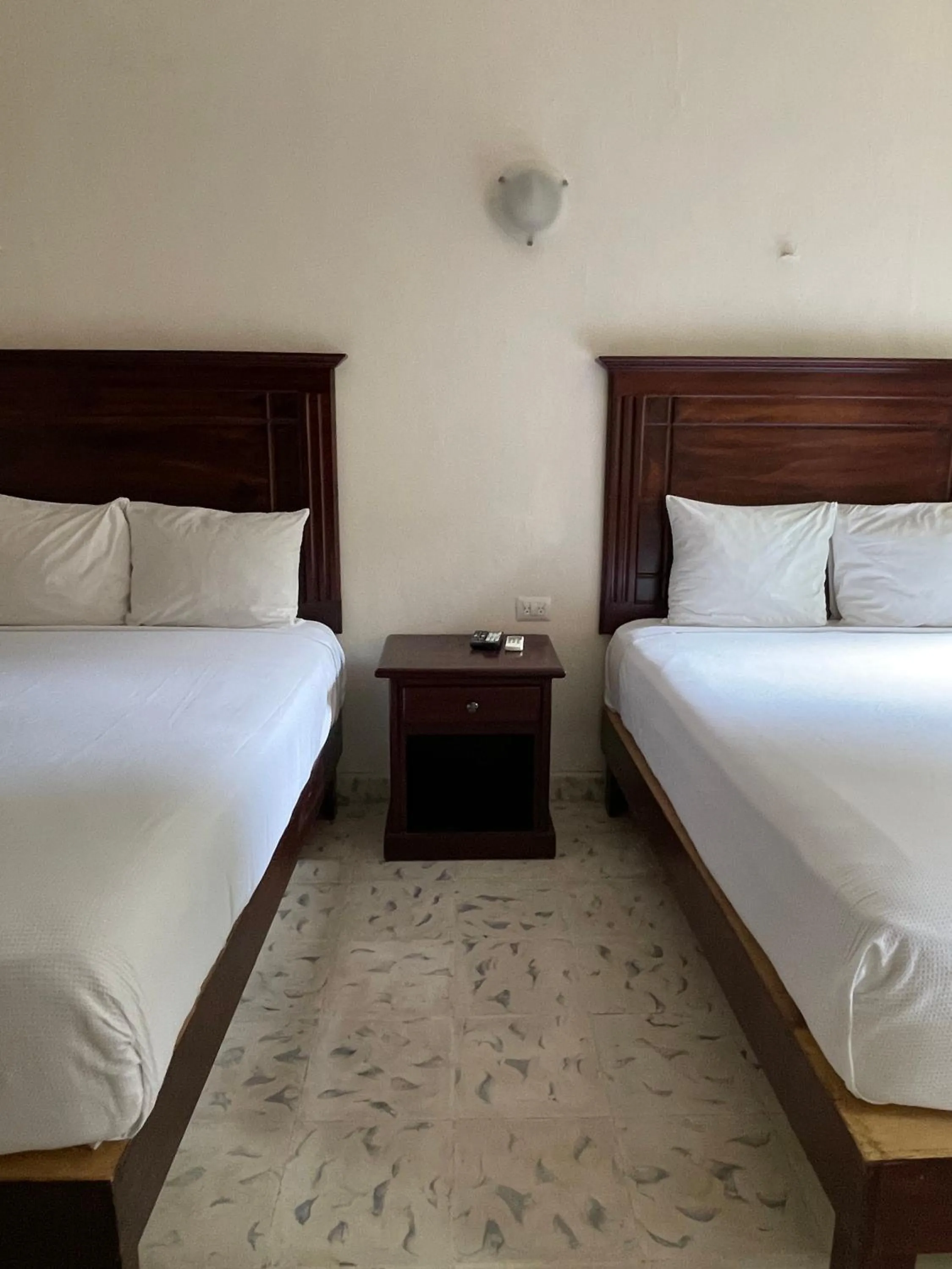 Bed in Hacienda Kaan Ac