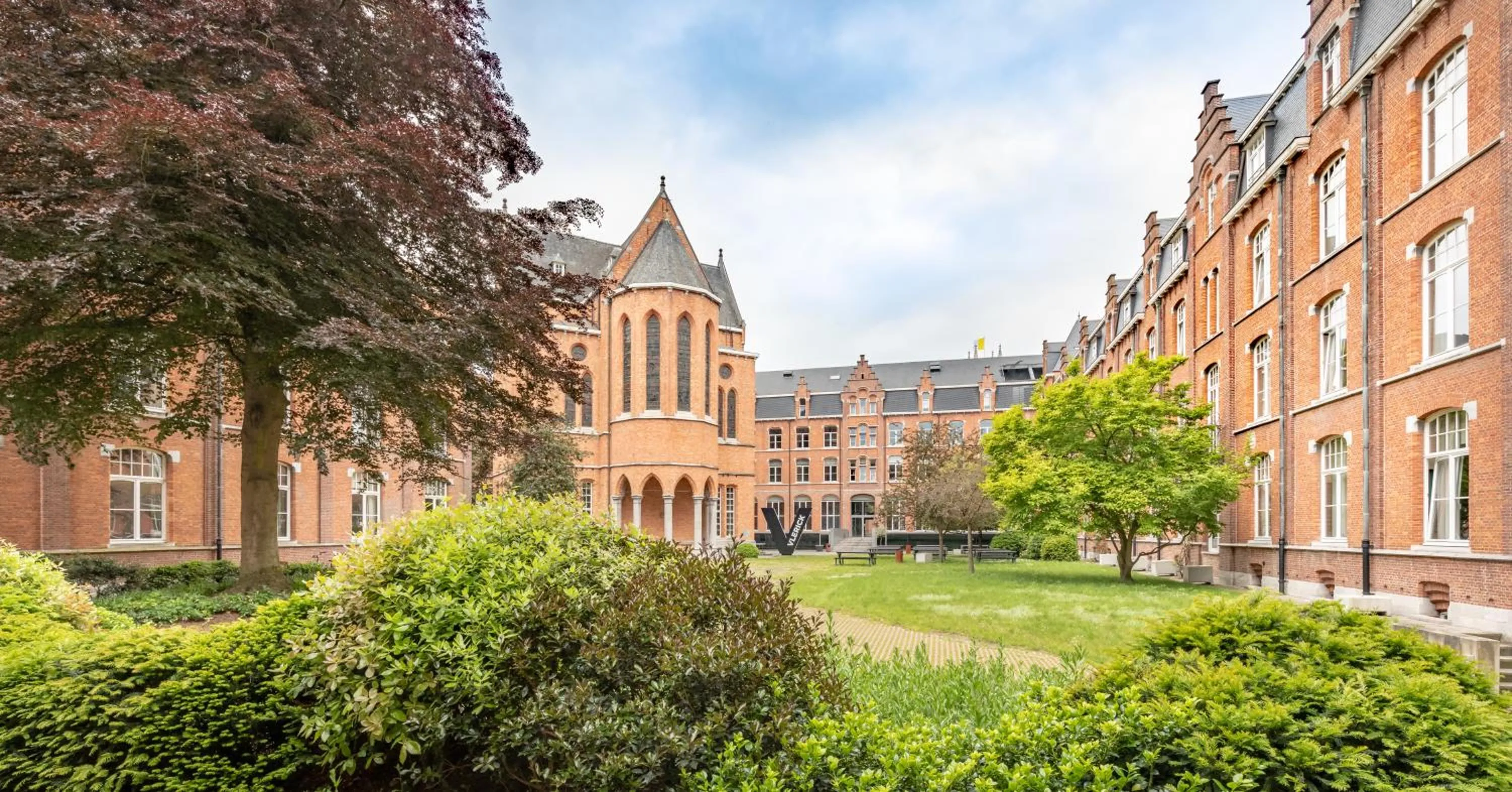 Garden in Getaway Studios Gent