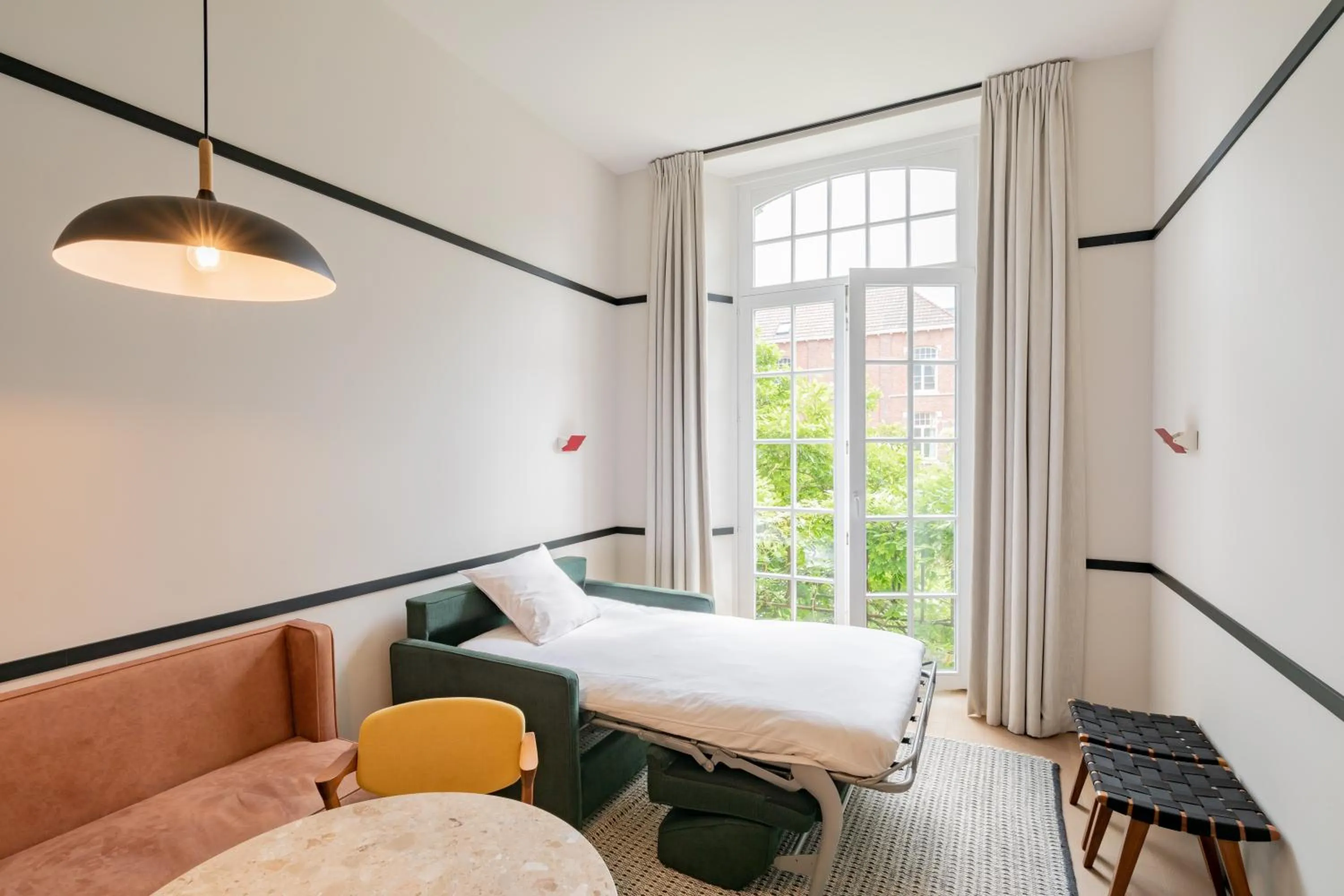 Family, Bed in Getaway Studios Gent