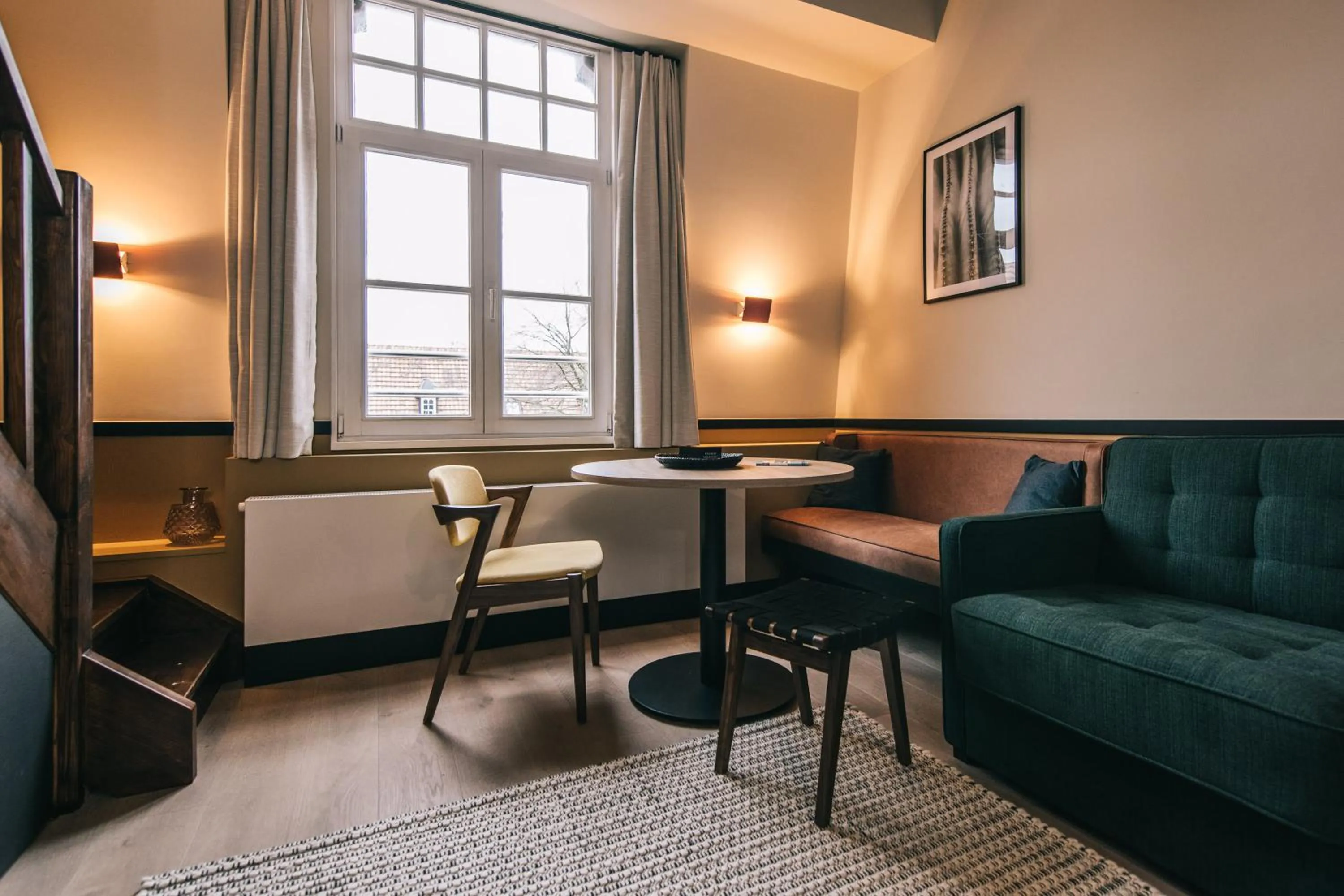 Seating area in Getaway Studios Gent