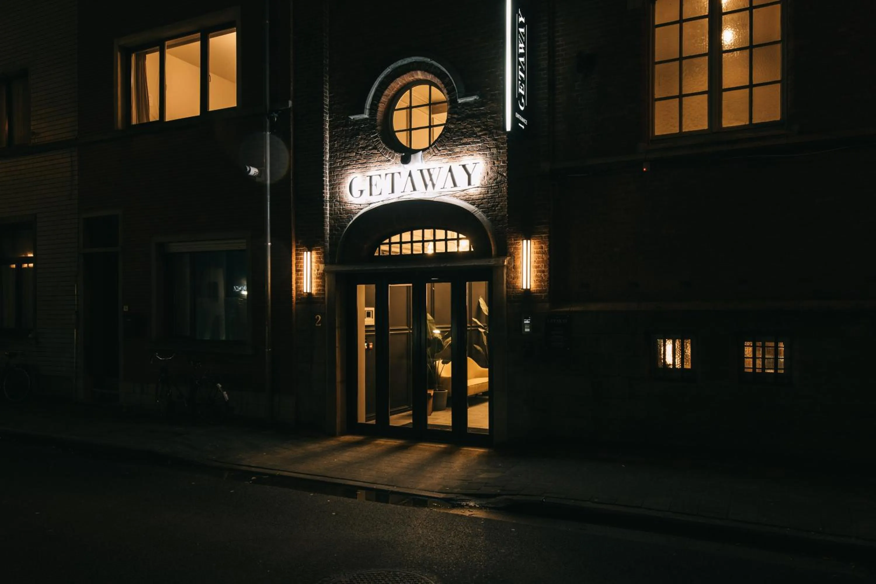 Facade/entrance in Getaway Studios Gent
