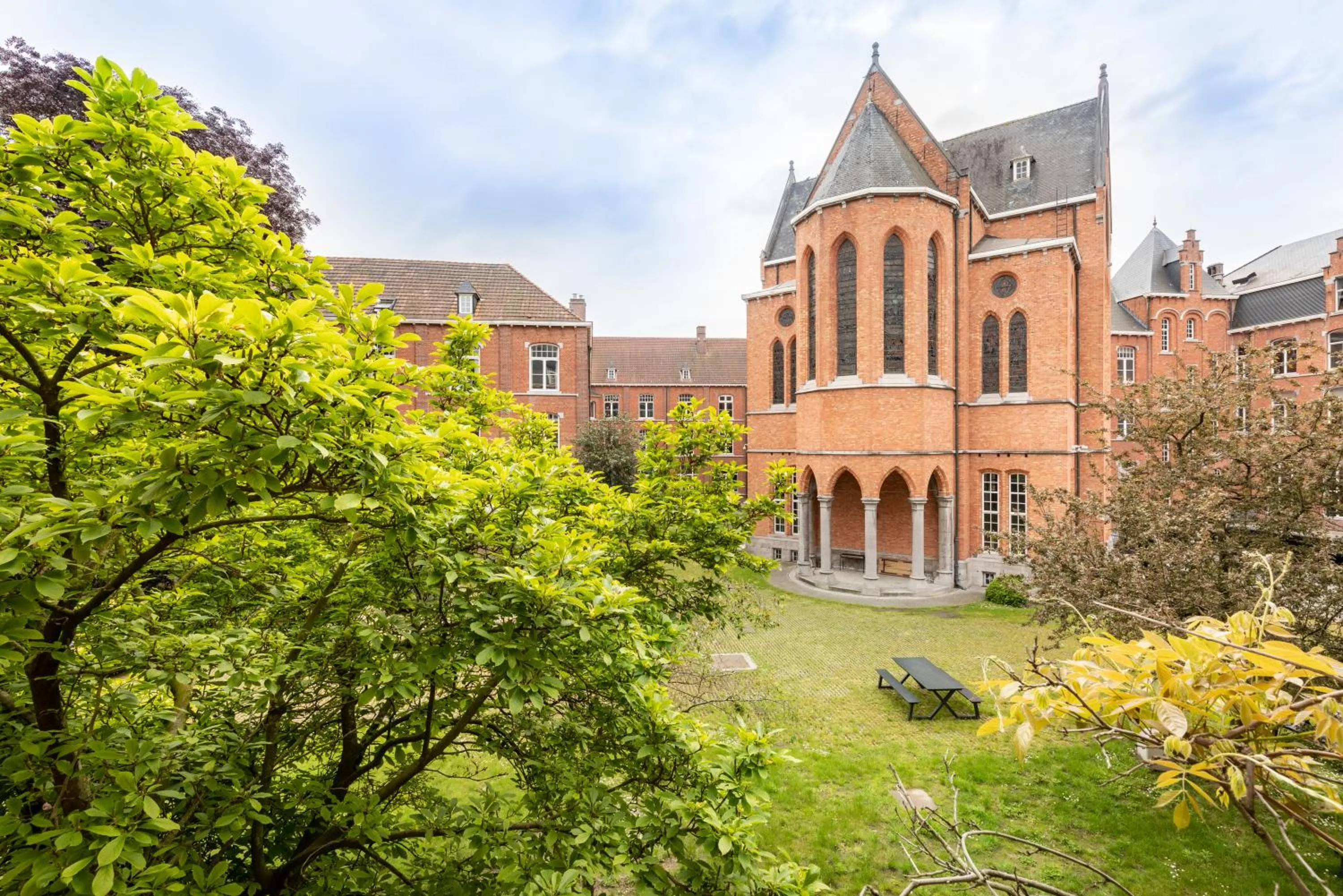 Garden in Getaway Studios Gent