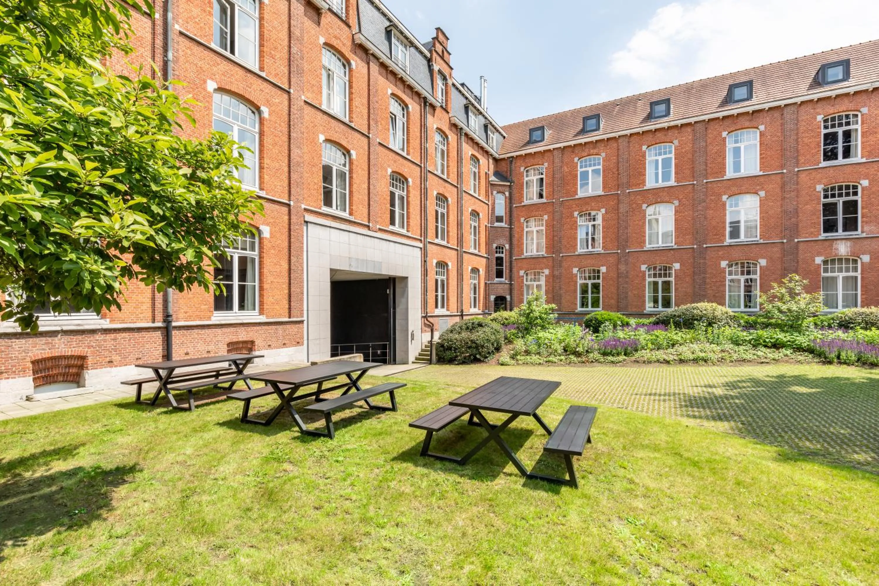 Garden in Getaway Studios Gent