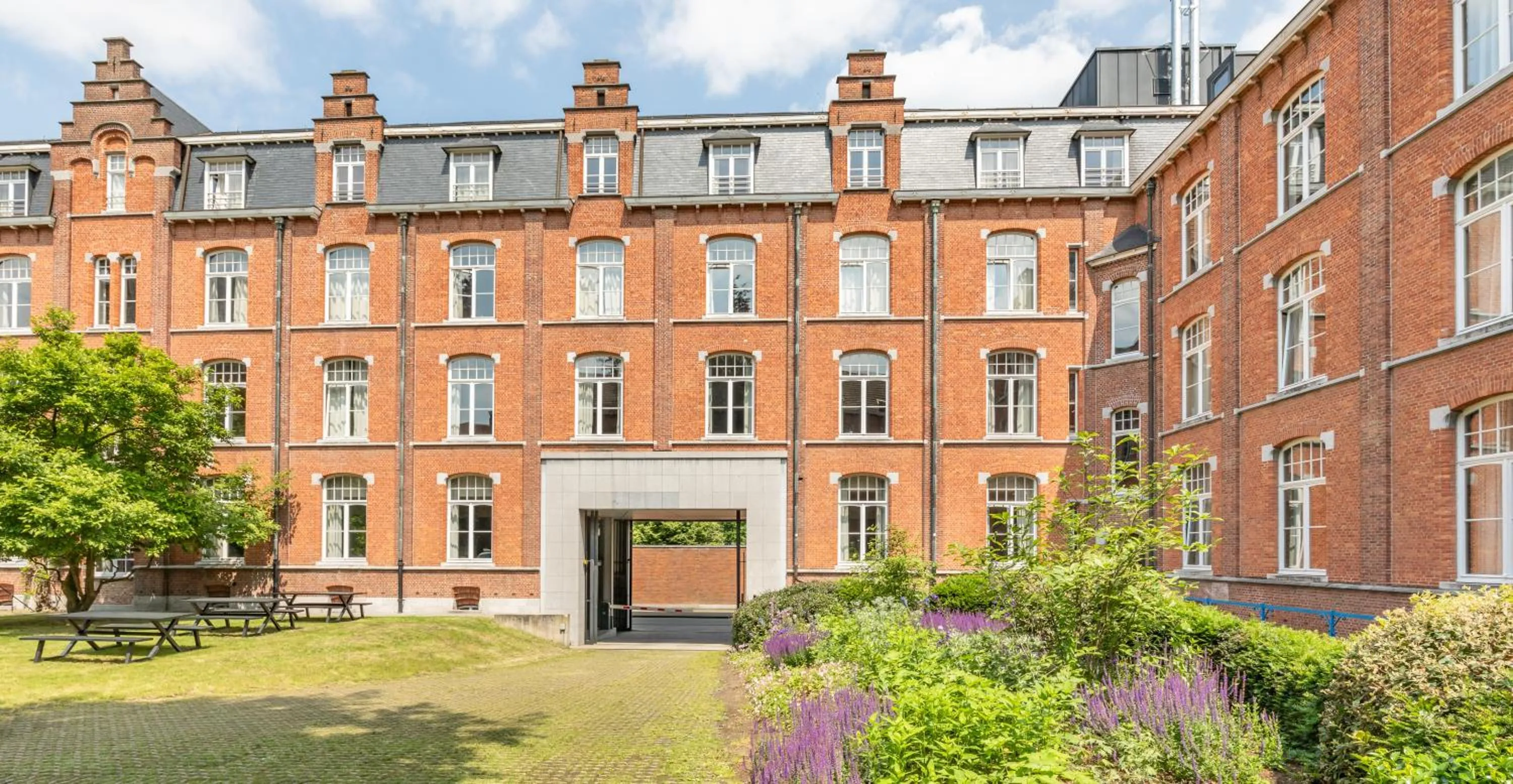 Garden in Getaway Studios Gent