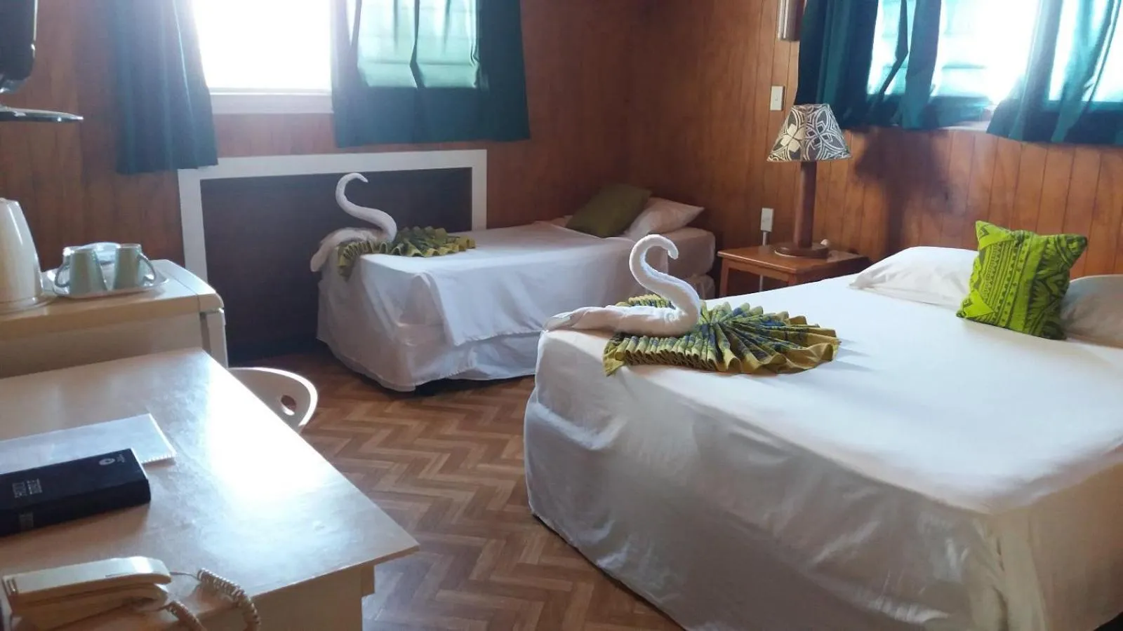 Bed in Hotel Millenia Samoa