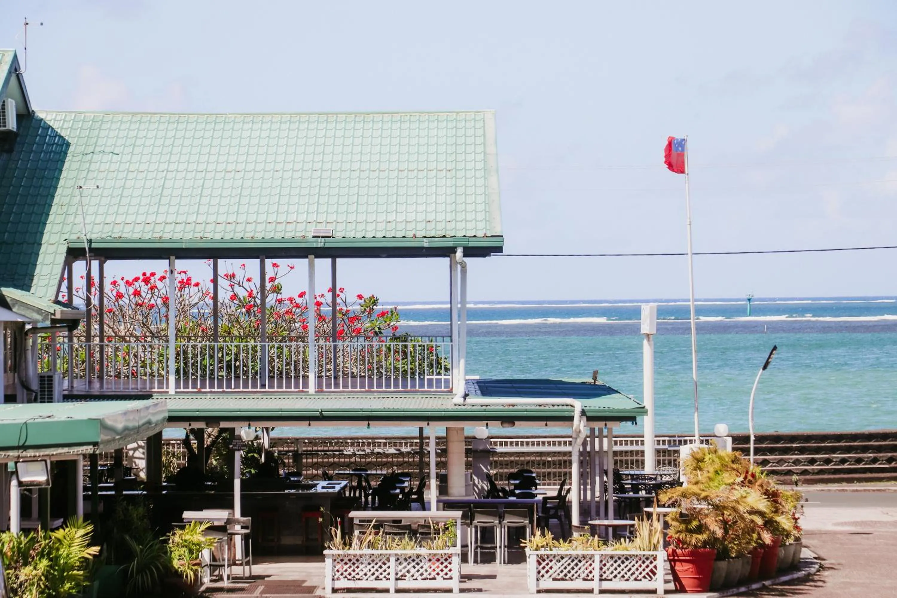 Property building in Hotel Millenia Samoa