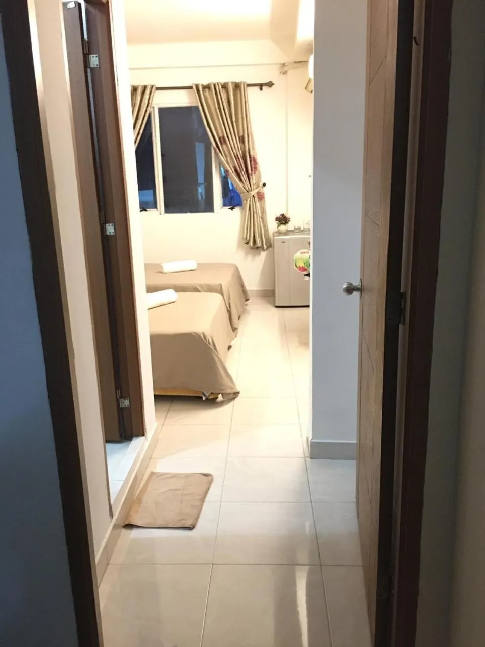 Bed in Thanh Ha Guesthouse