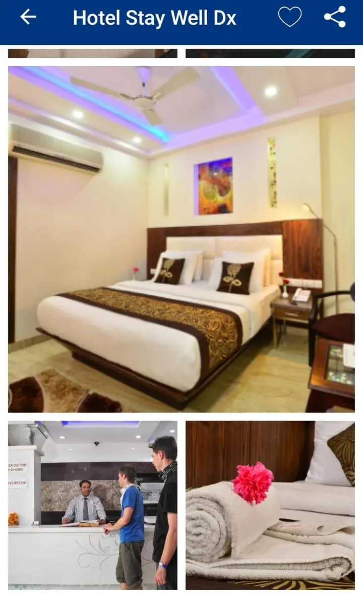 Bed in Hotel Stay Well Dx