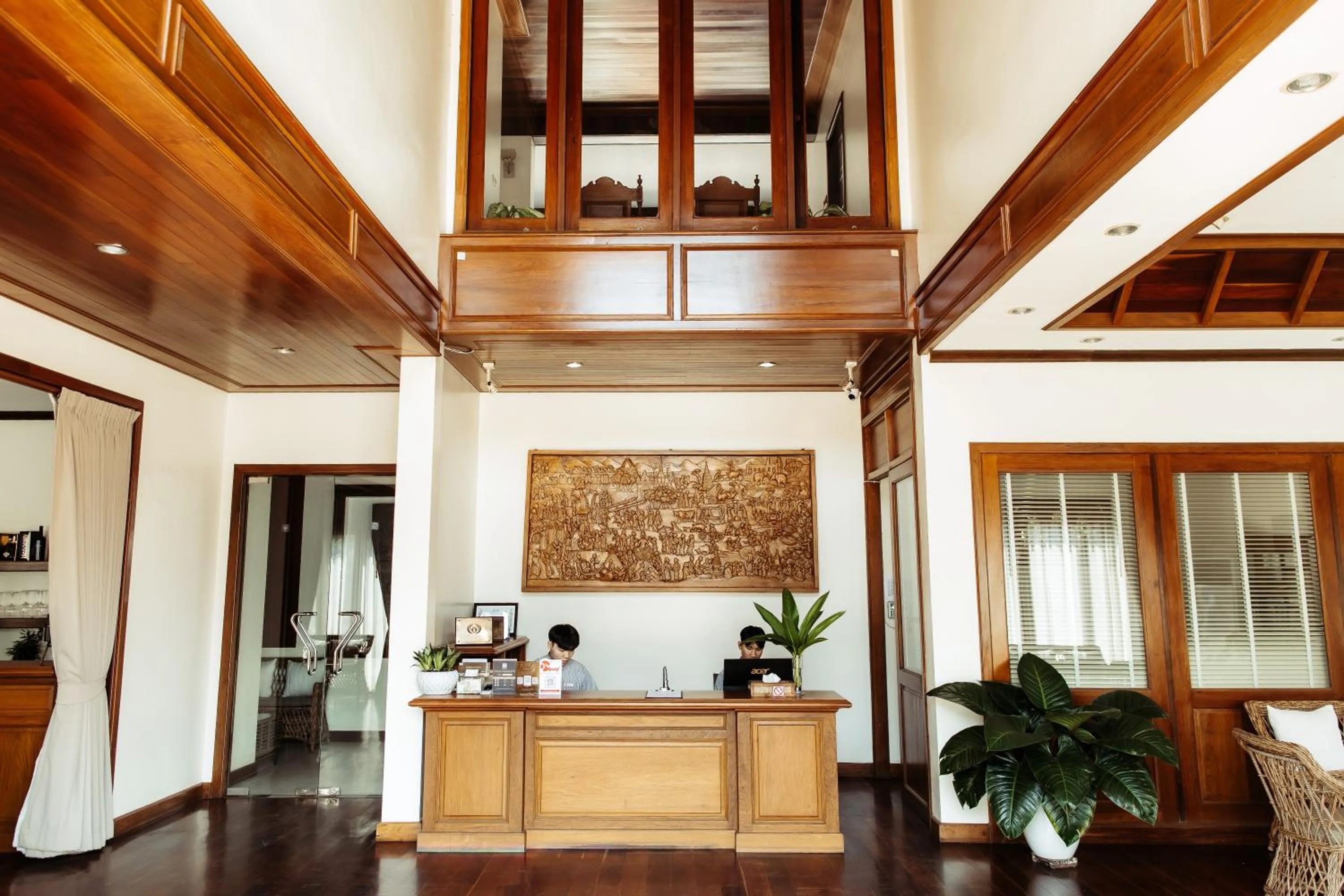 Lobby or reception in Athena Hotel