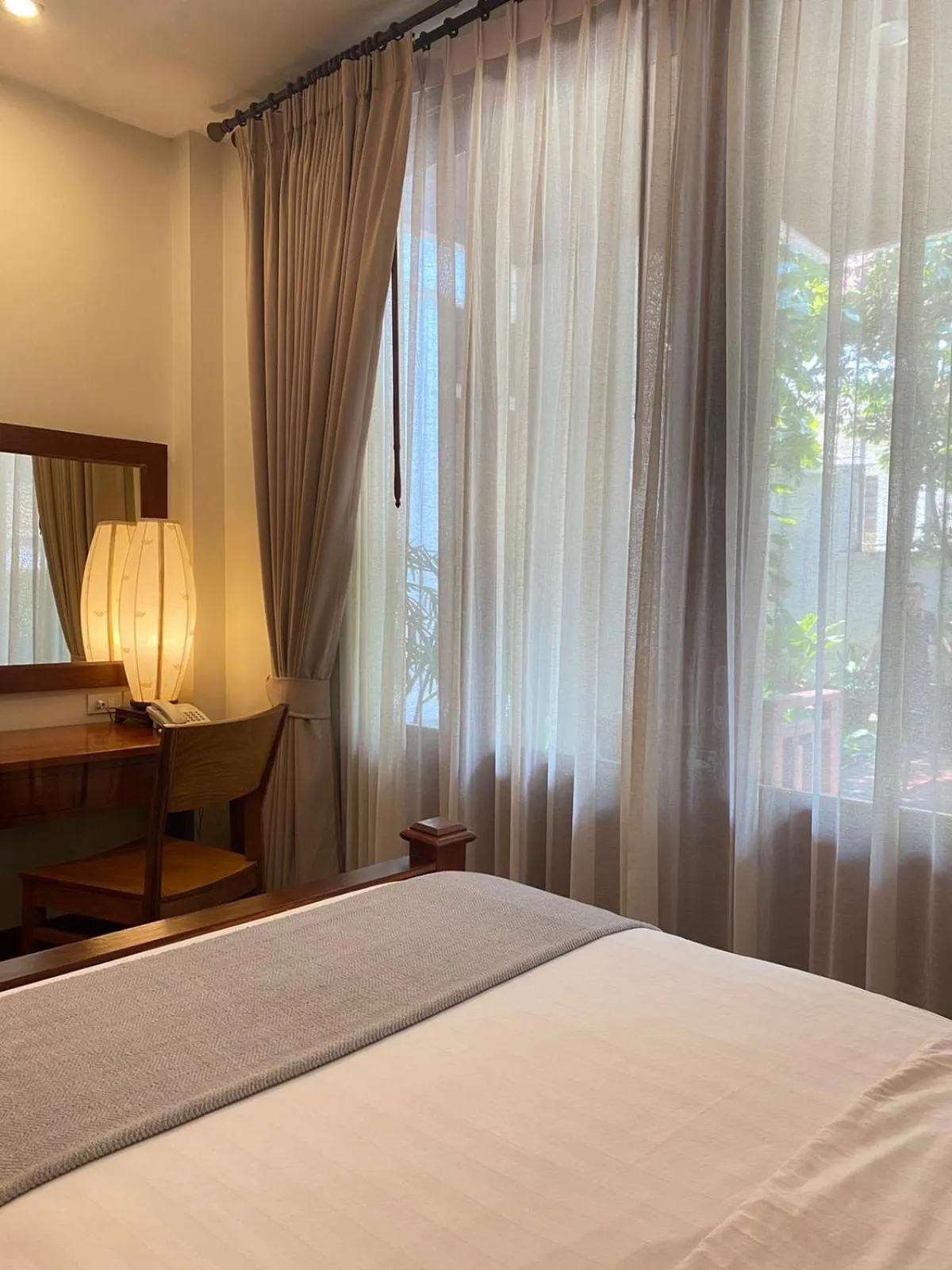 View (from property/room), Bed in Athena Hotel