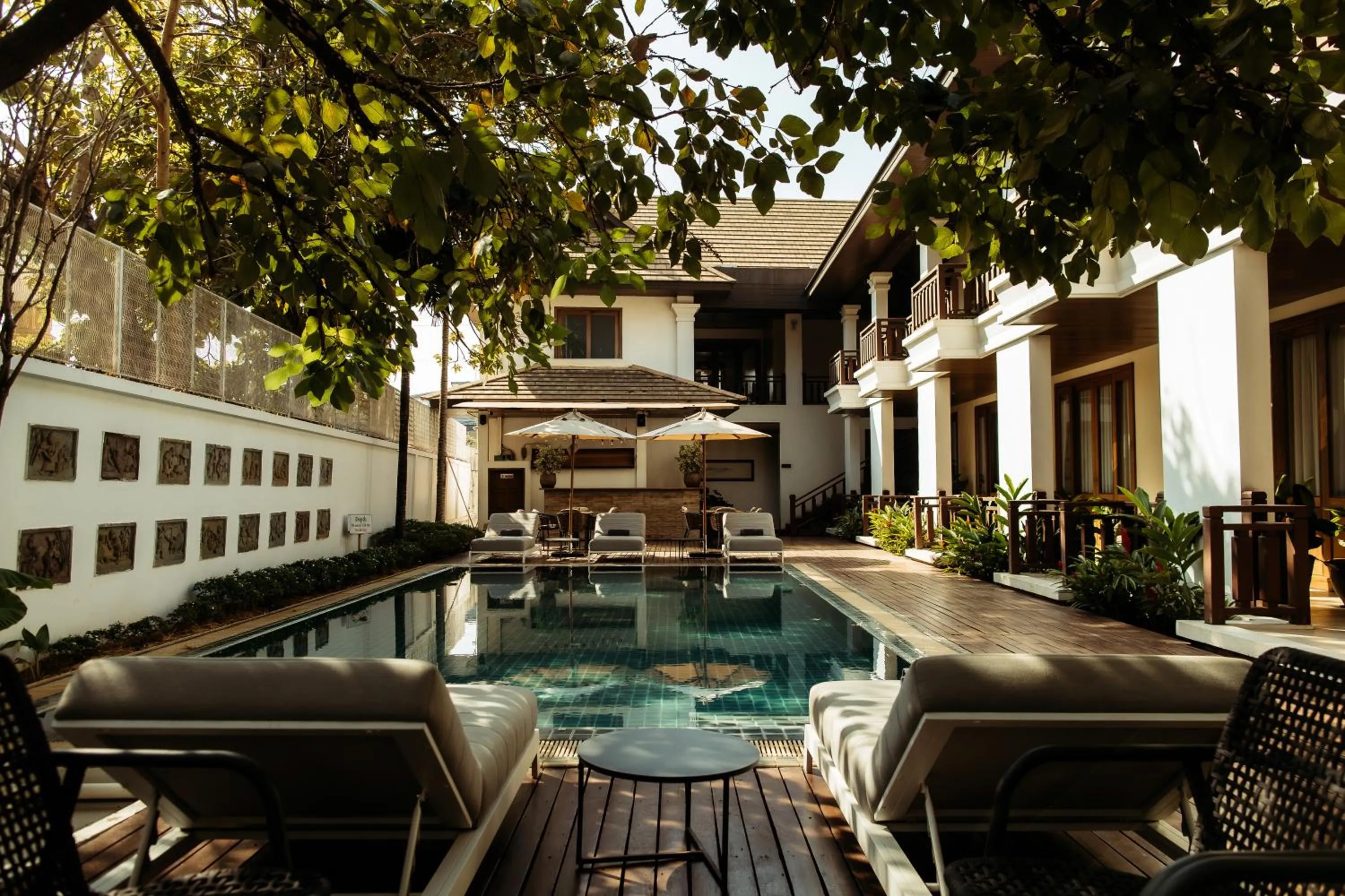 Swimming pool in Athena Hotel