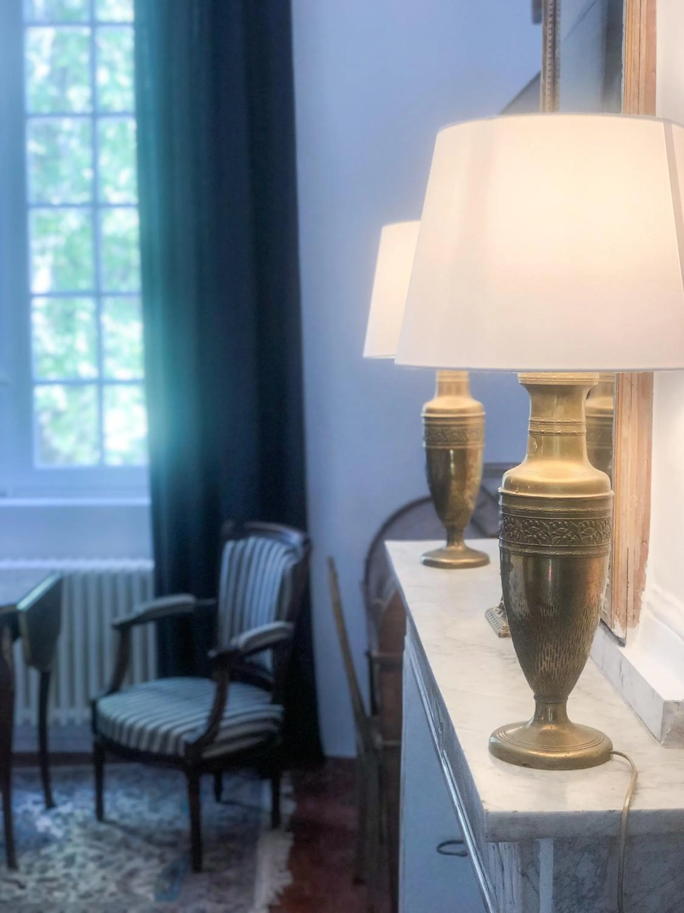 Decorative detail in Château de Saint-Girons - Luxury Guest House in Provence