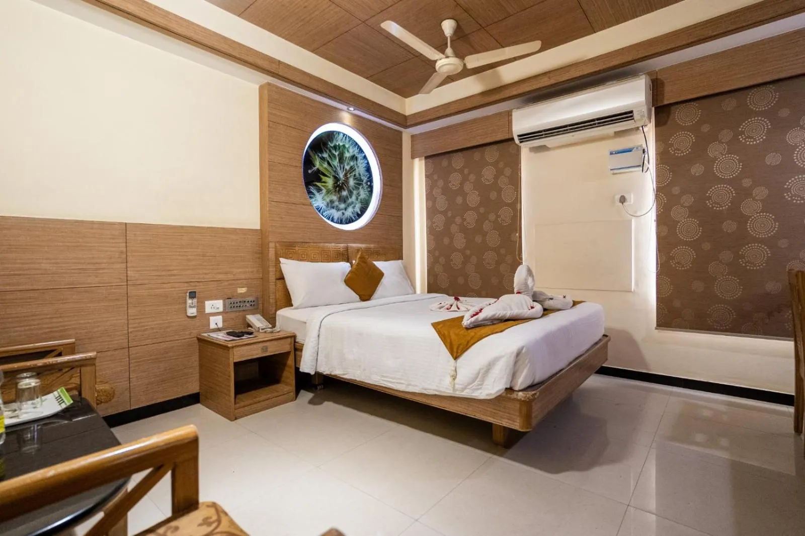 Property building, Bed in Sree Bharani Hotels