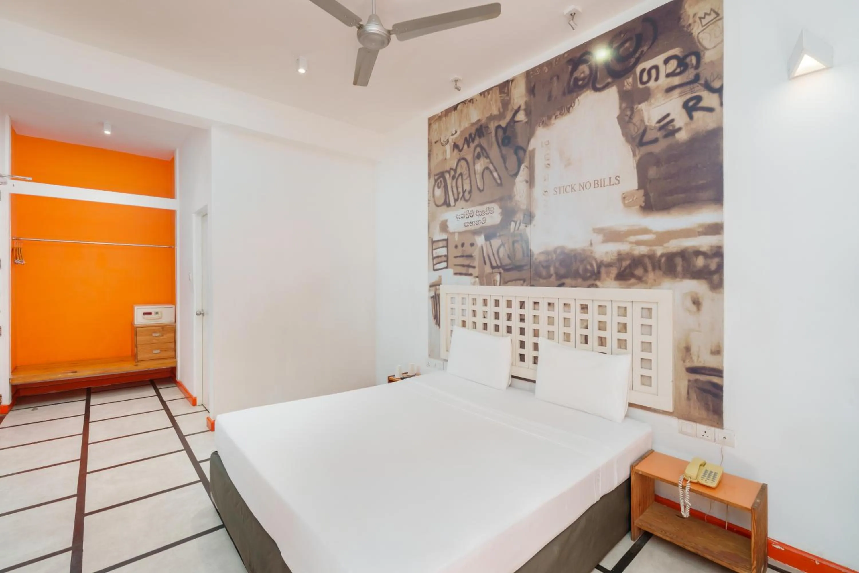 Bed in Hotel J Negombo