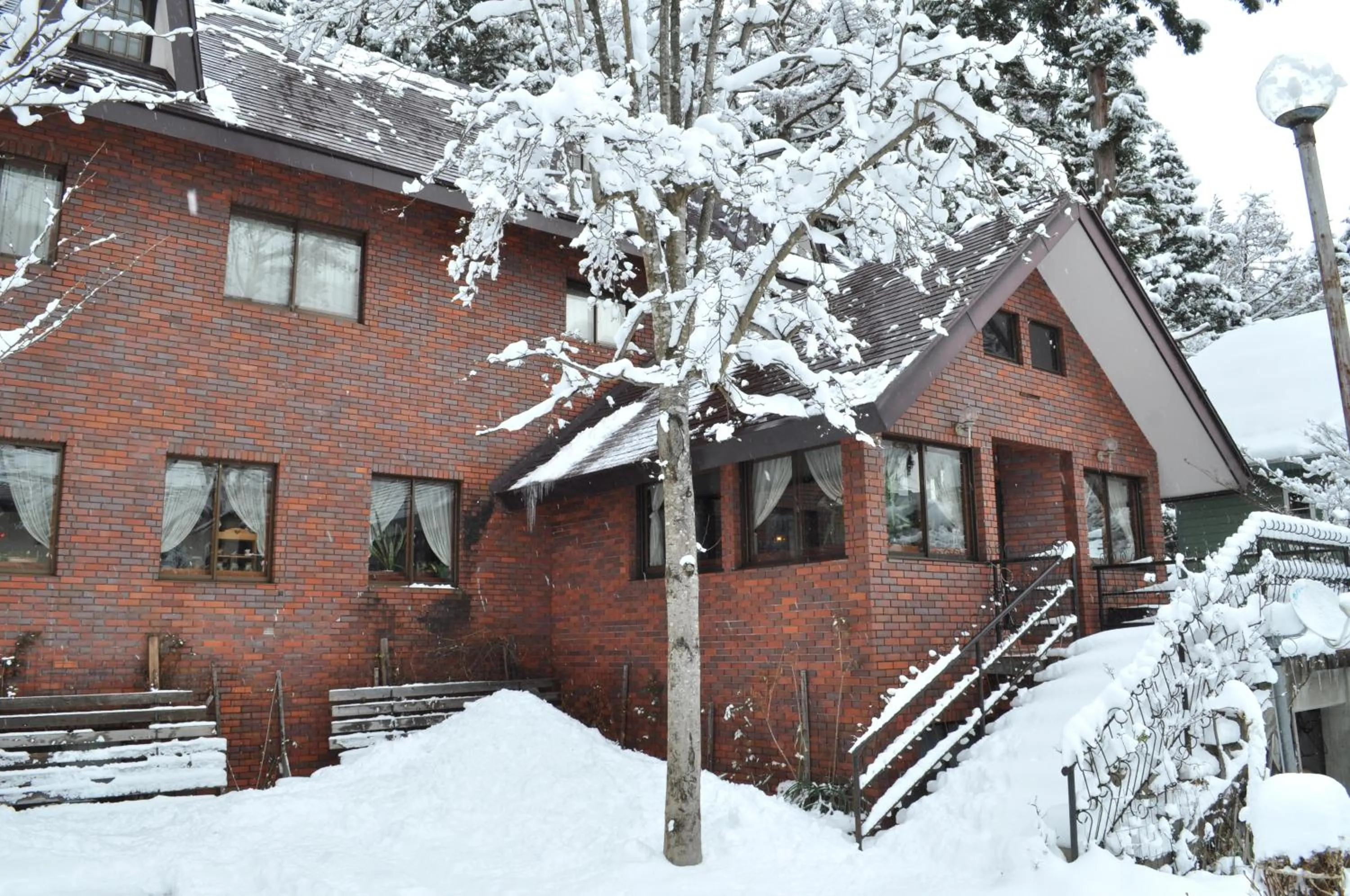 Facade/entrance in Pension Risuno Koya