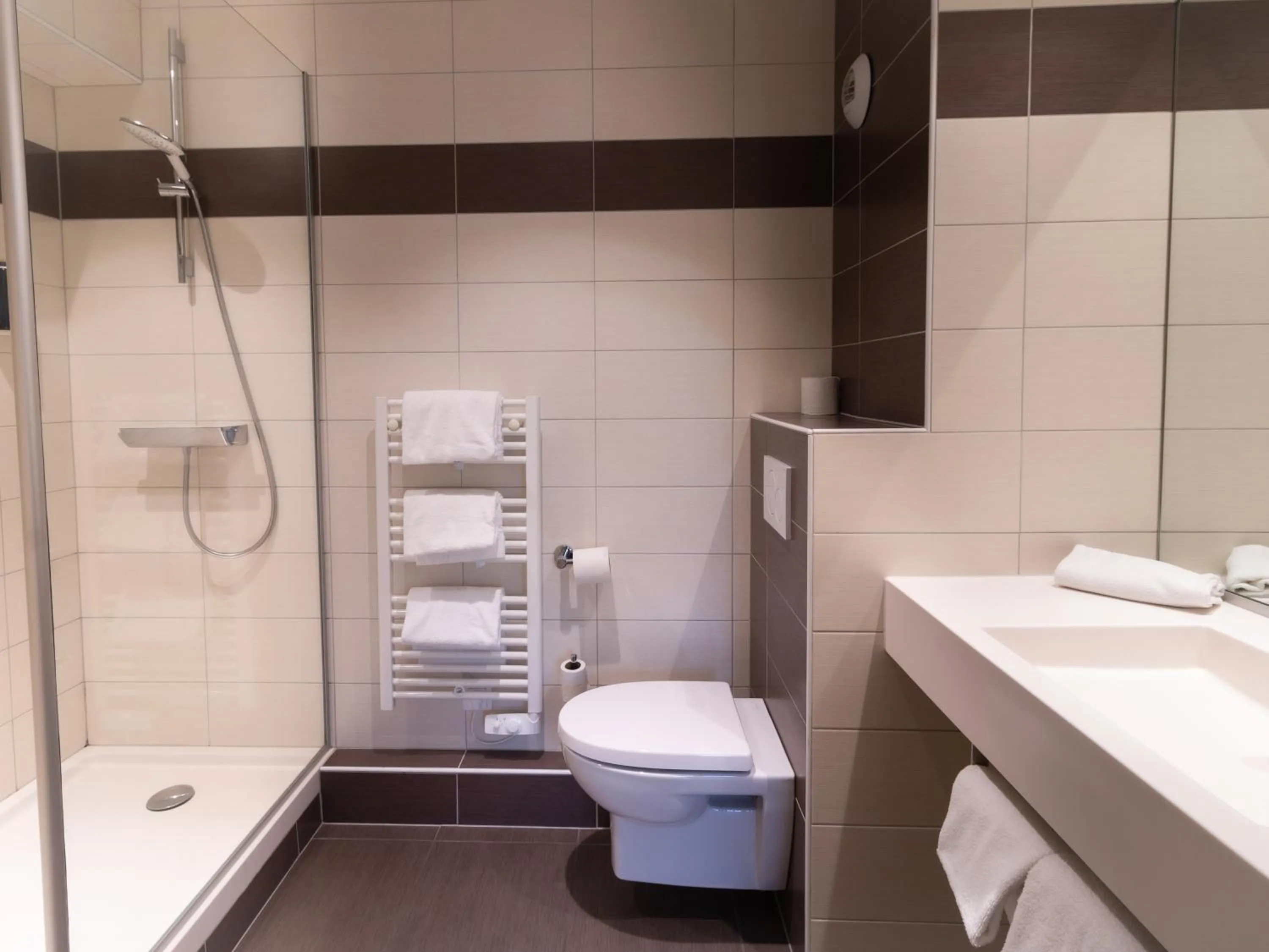 Shower in Greet Hotel Colmar