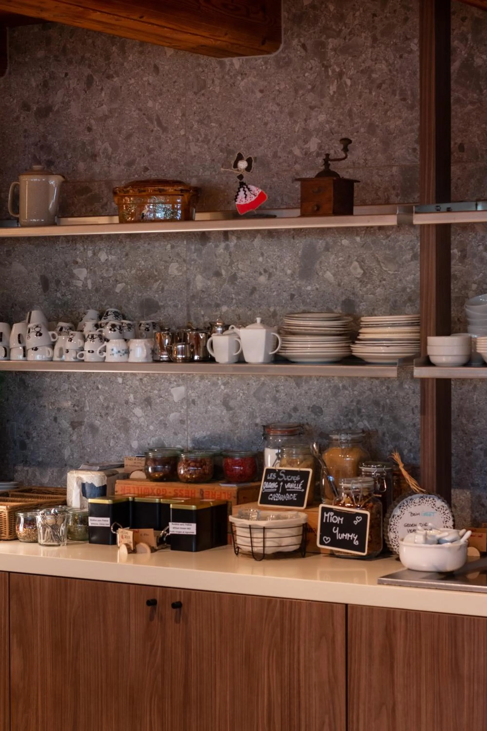 Buffet breakfast in Greet Hotel Colmar