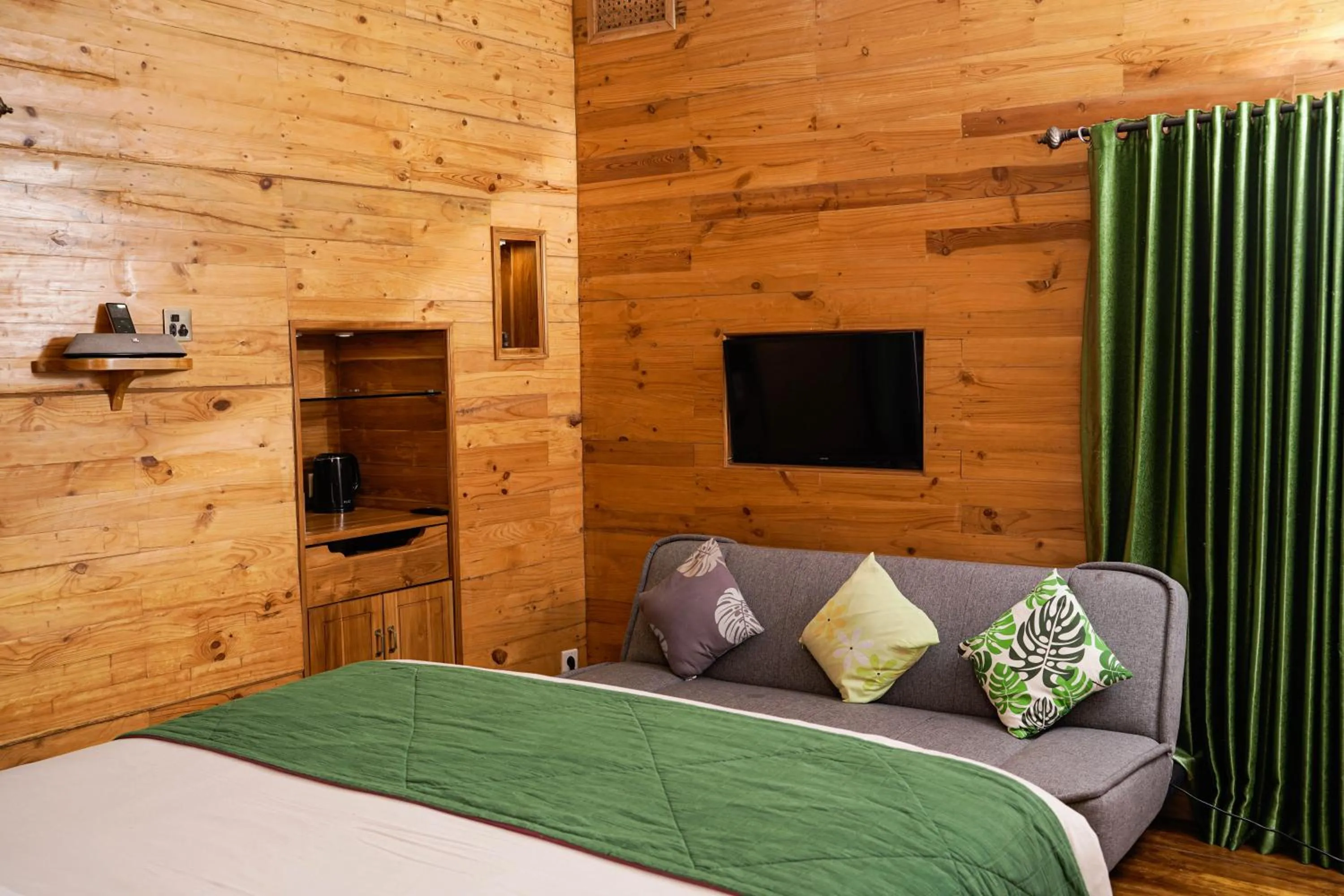 Bed in Pondanu Cabins By The Lake