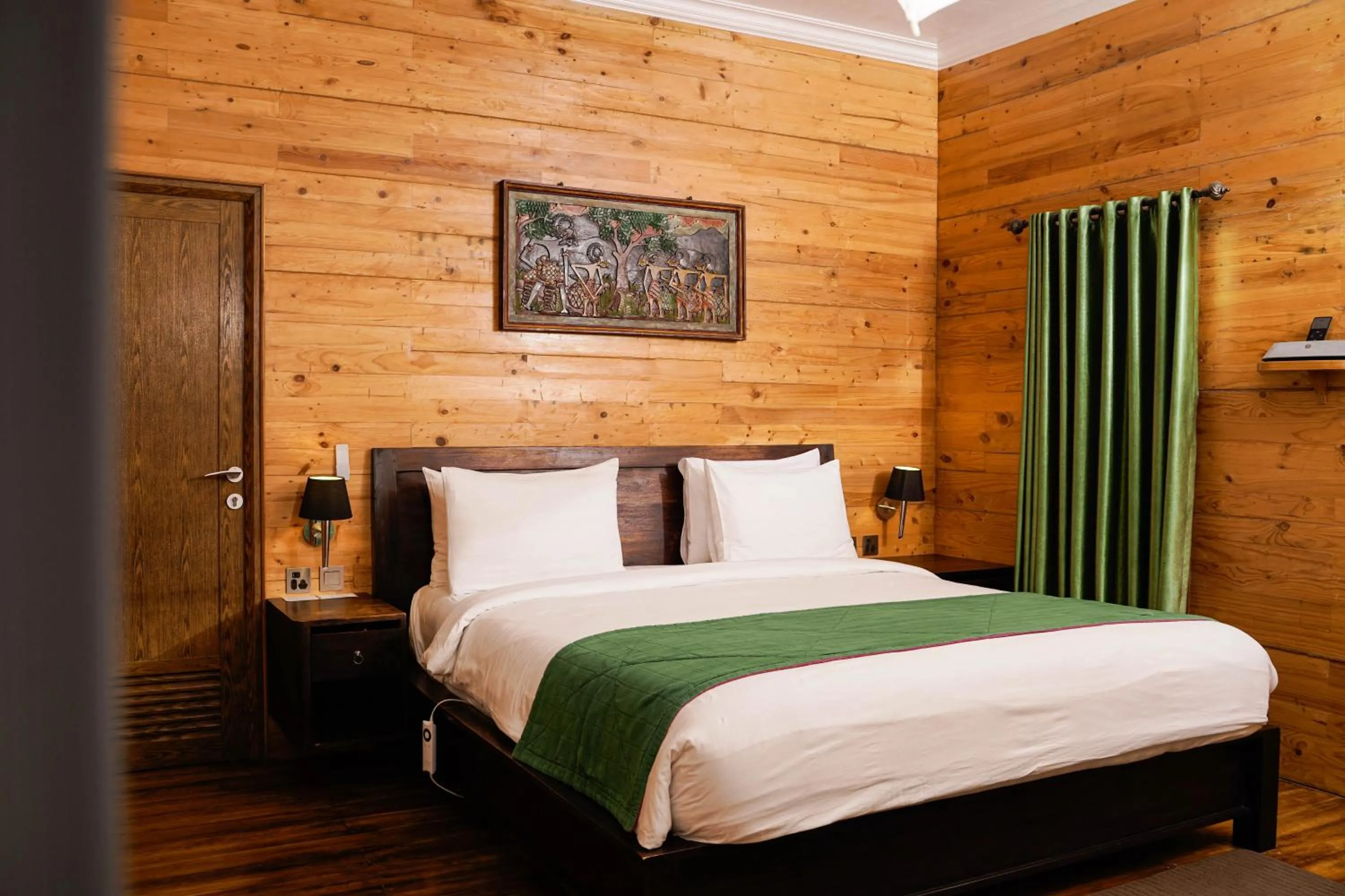 Bed in Pondanu Cabins By The Lake