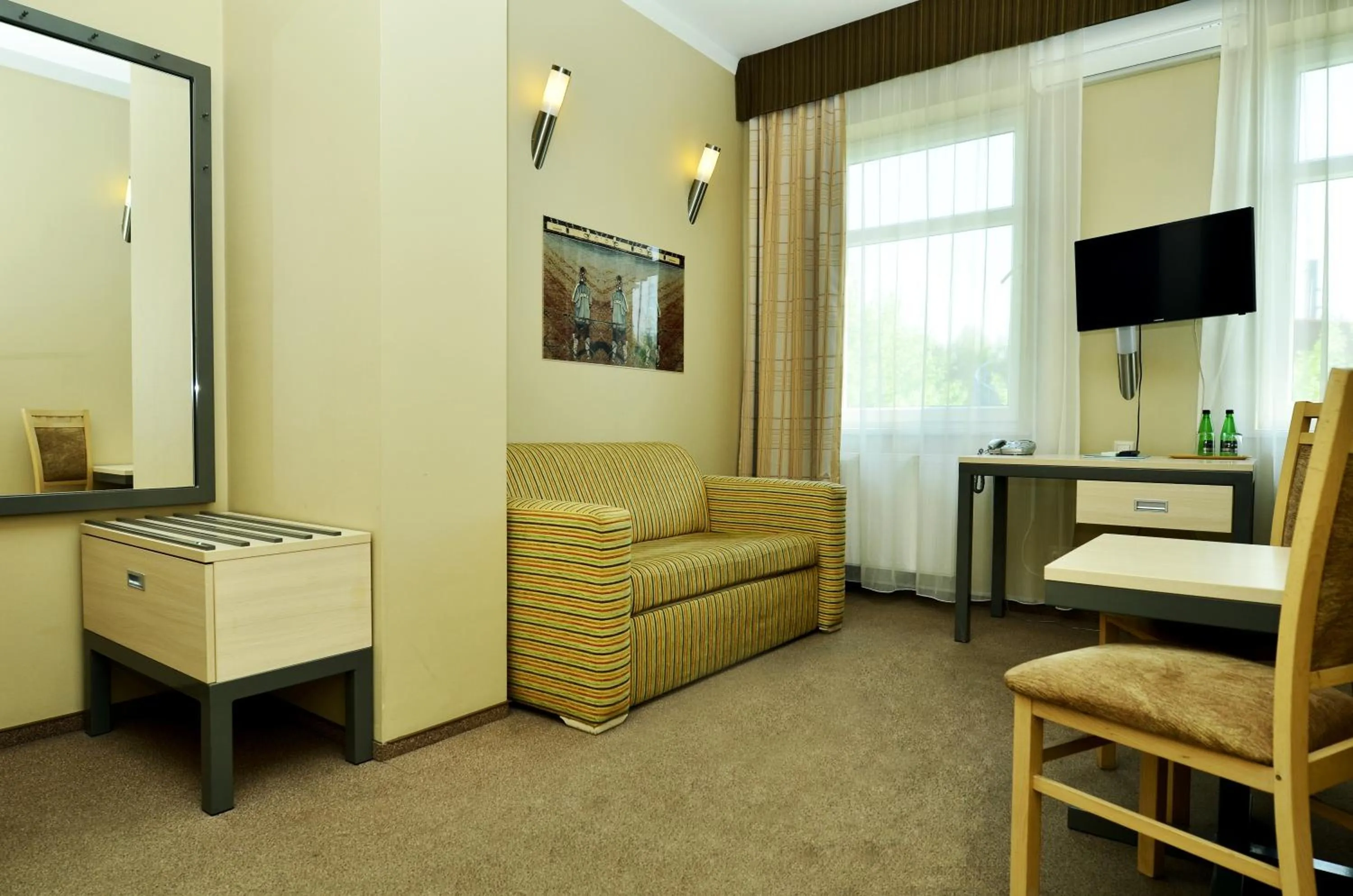 Seating area in Hotel Jarota