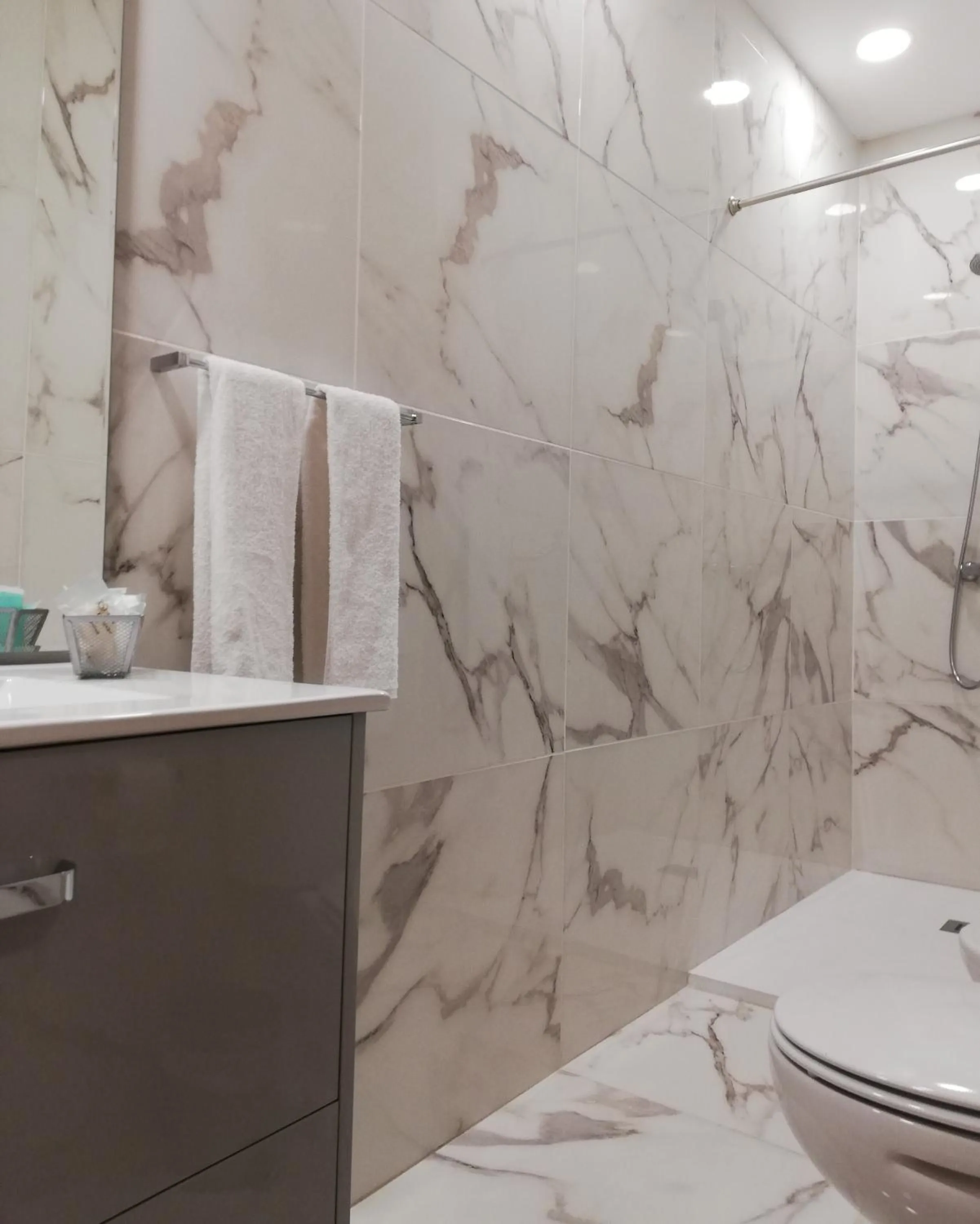 Shower in Hotel Peninsular