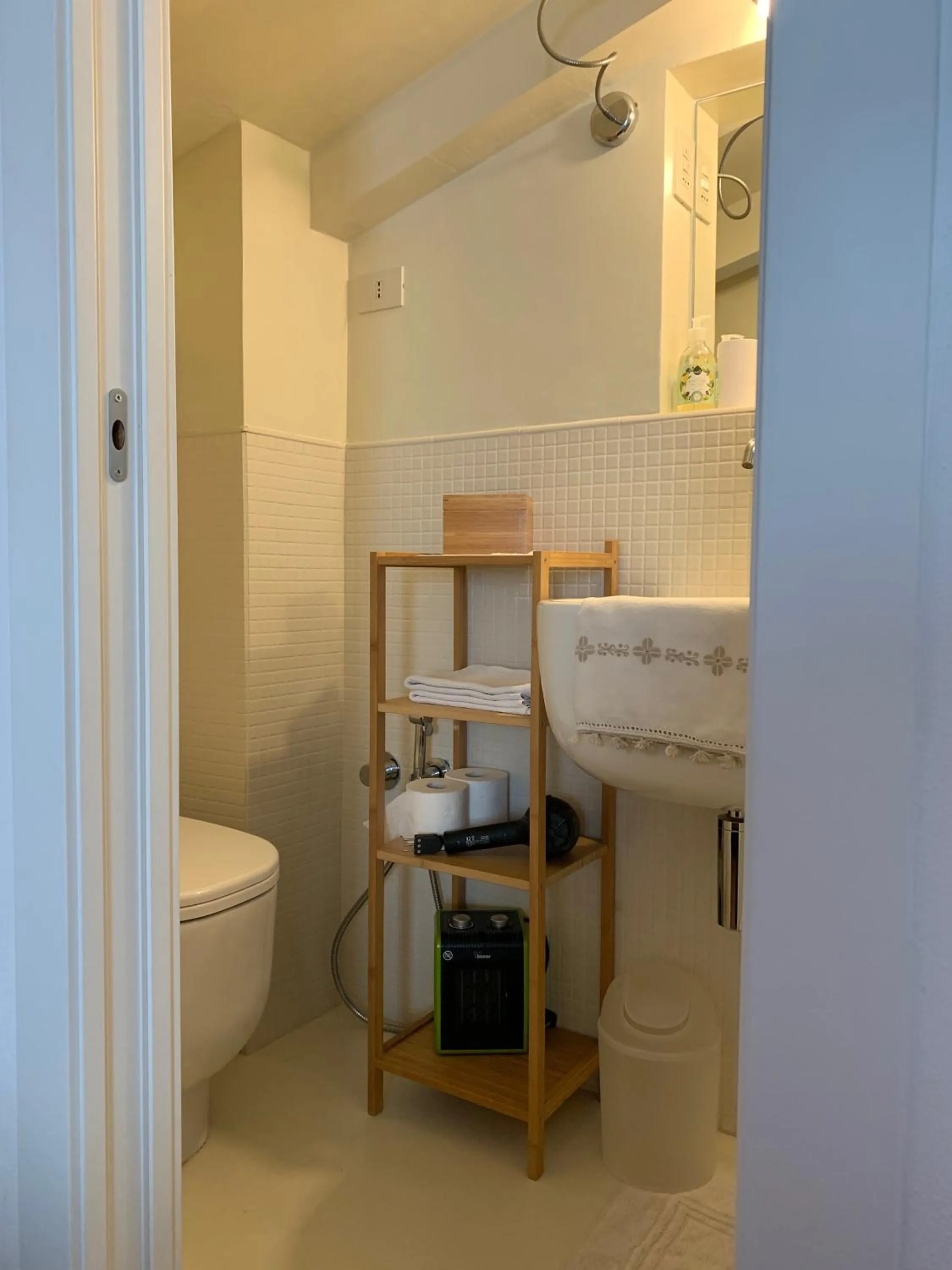 Shower in B&B Cà de Badin