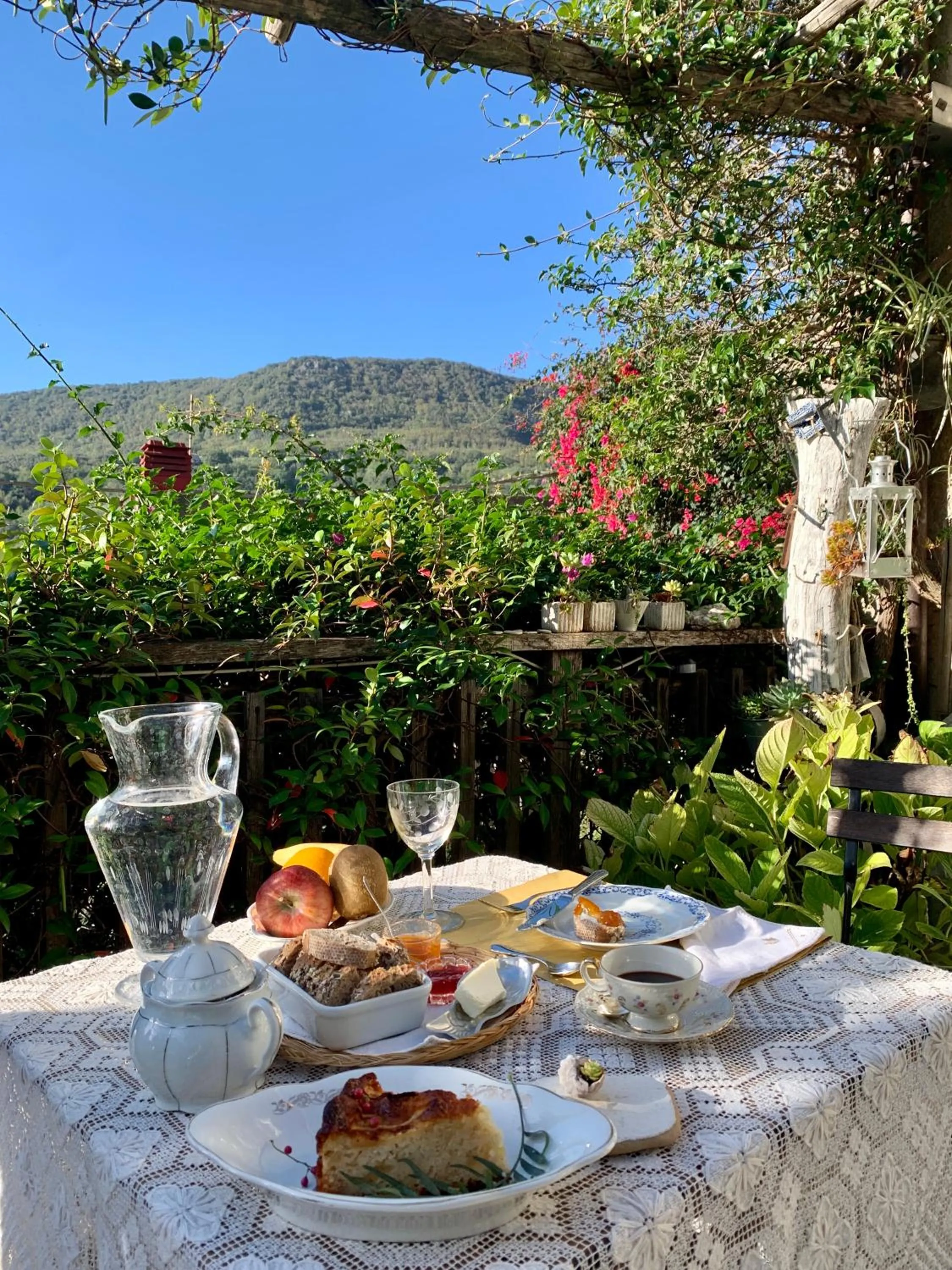 Garden in B&B Cà de Badin