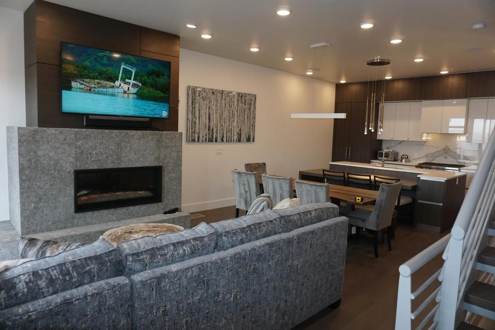 Living room in Apex at Park City, A Vail Resorts Property