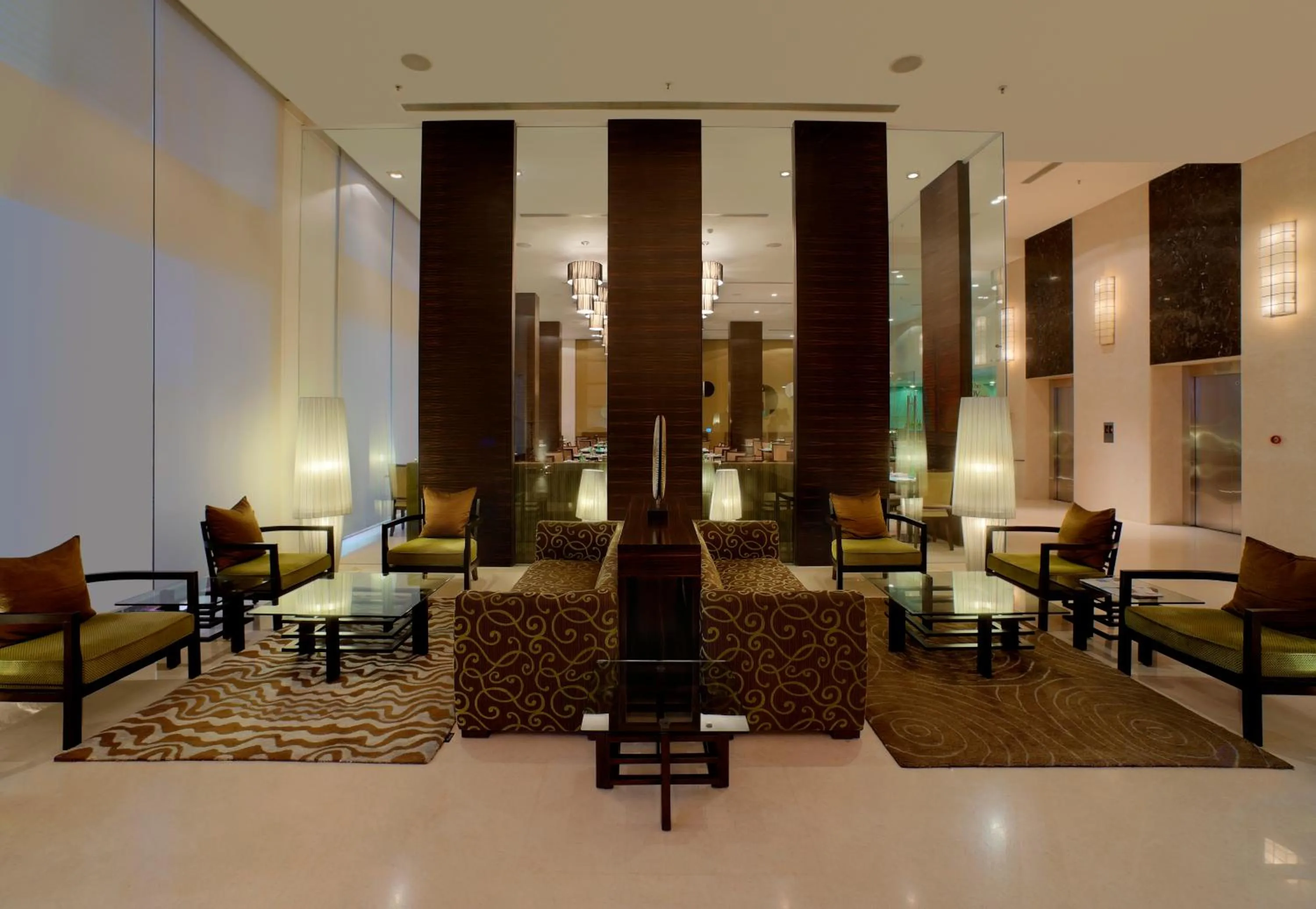 Lobby or reception in Radha Regent Electronic City