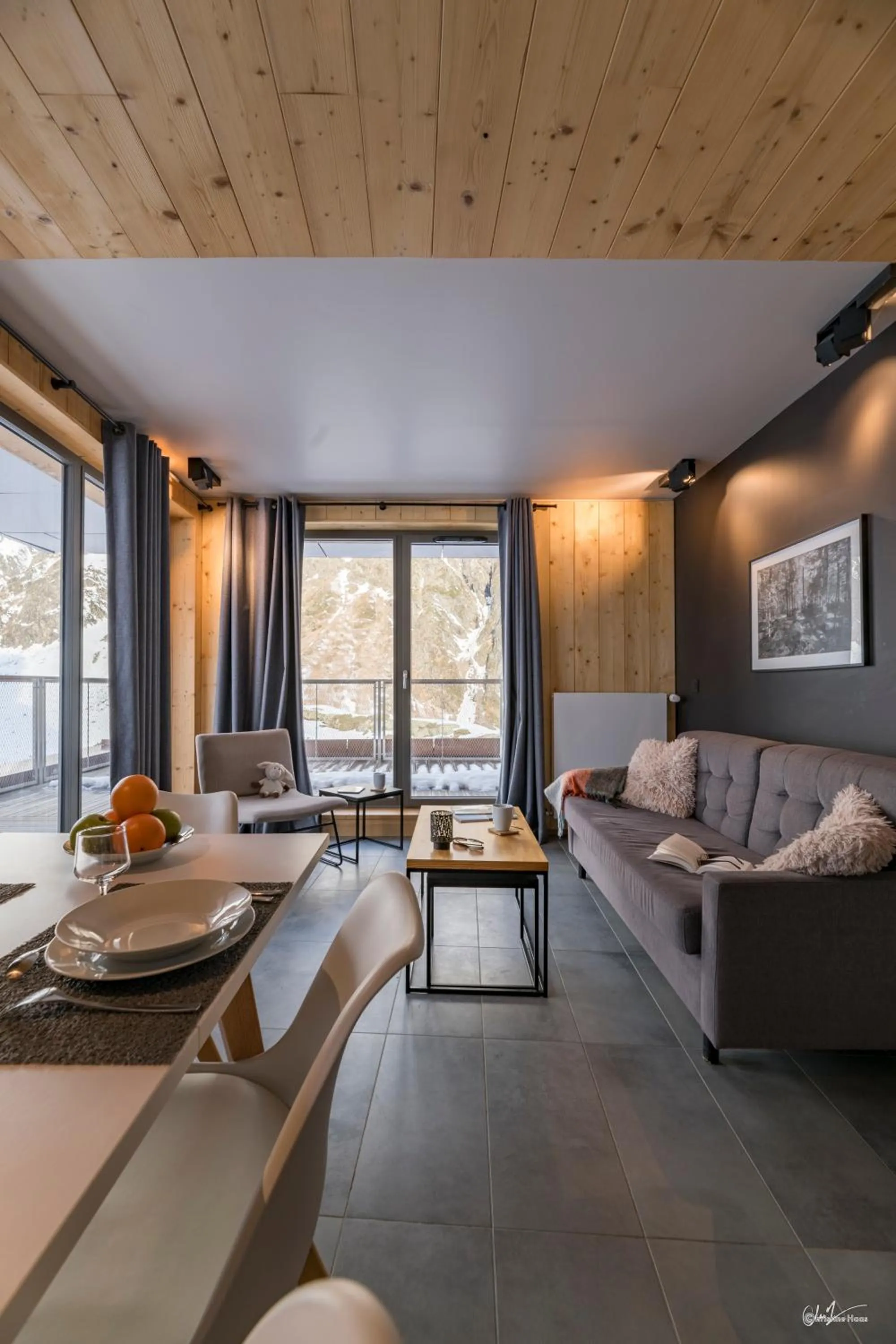 Living room in Lagrange Vacances L’Écrin du Badet