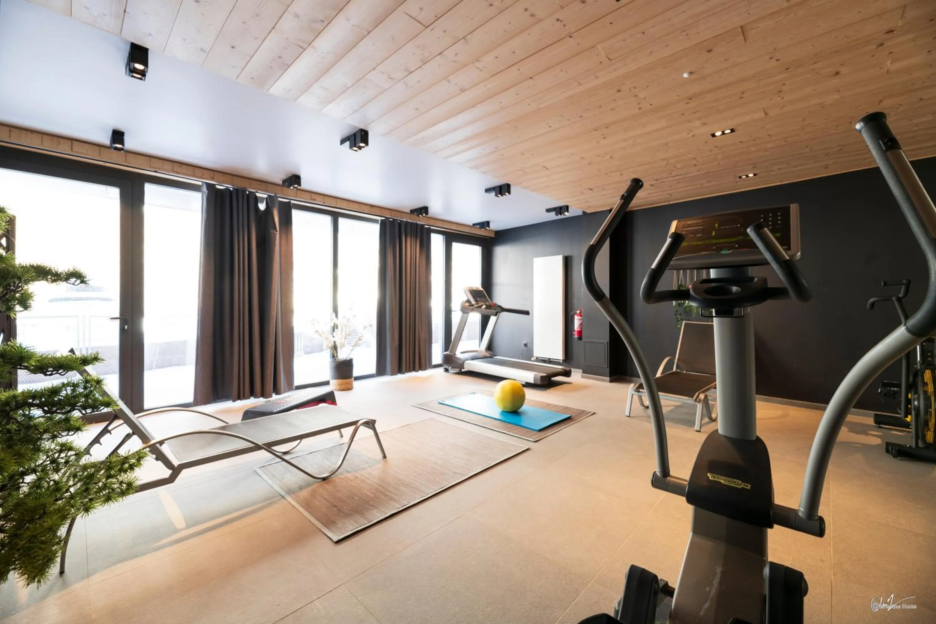 Fitness centre/facilities in Lagrange Vacances L’Écrin du Badet