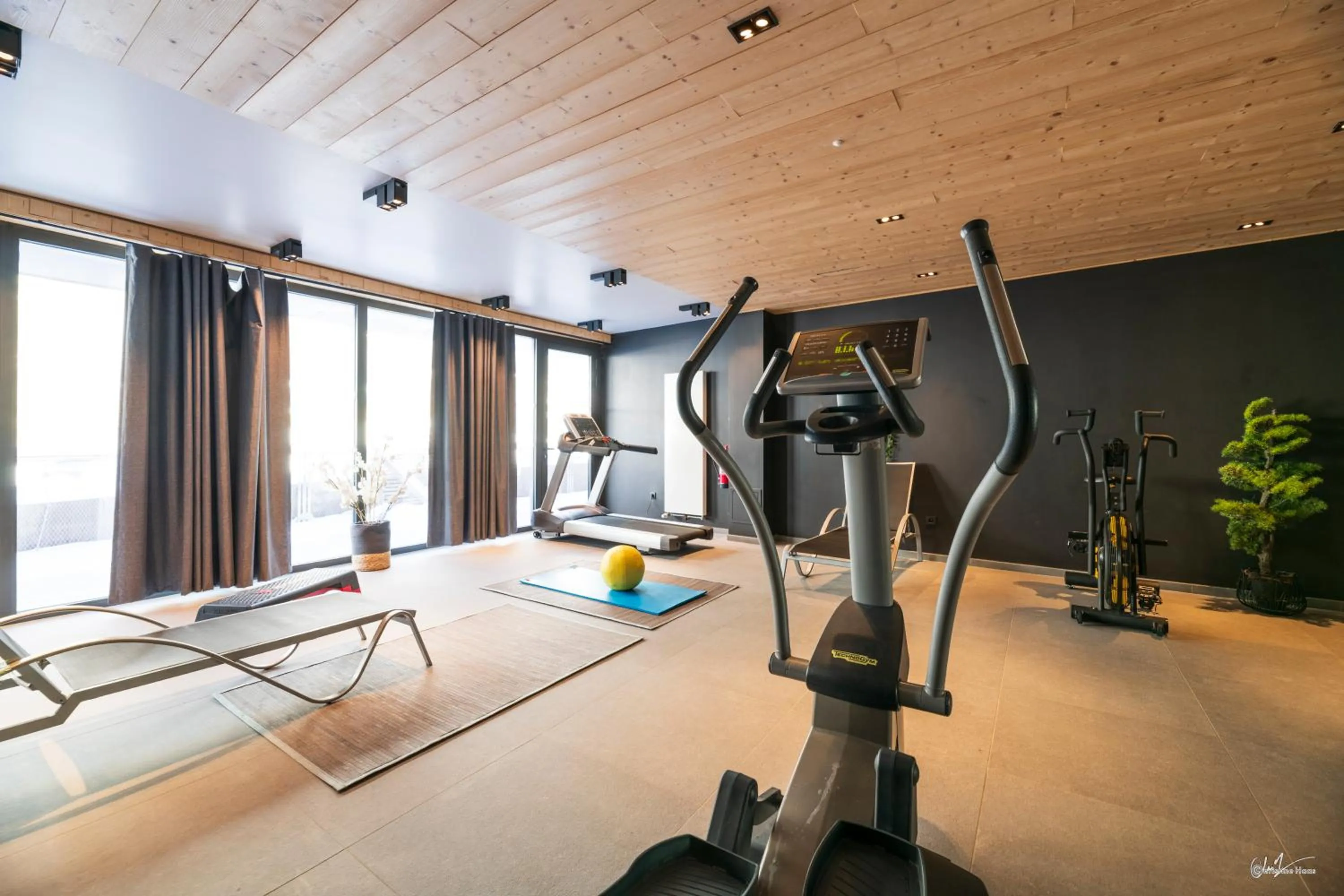 Fitness centre/facilities in Lagrange Vacances L’Écrin du Badet