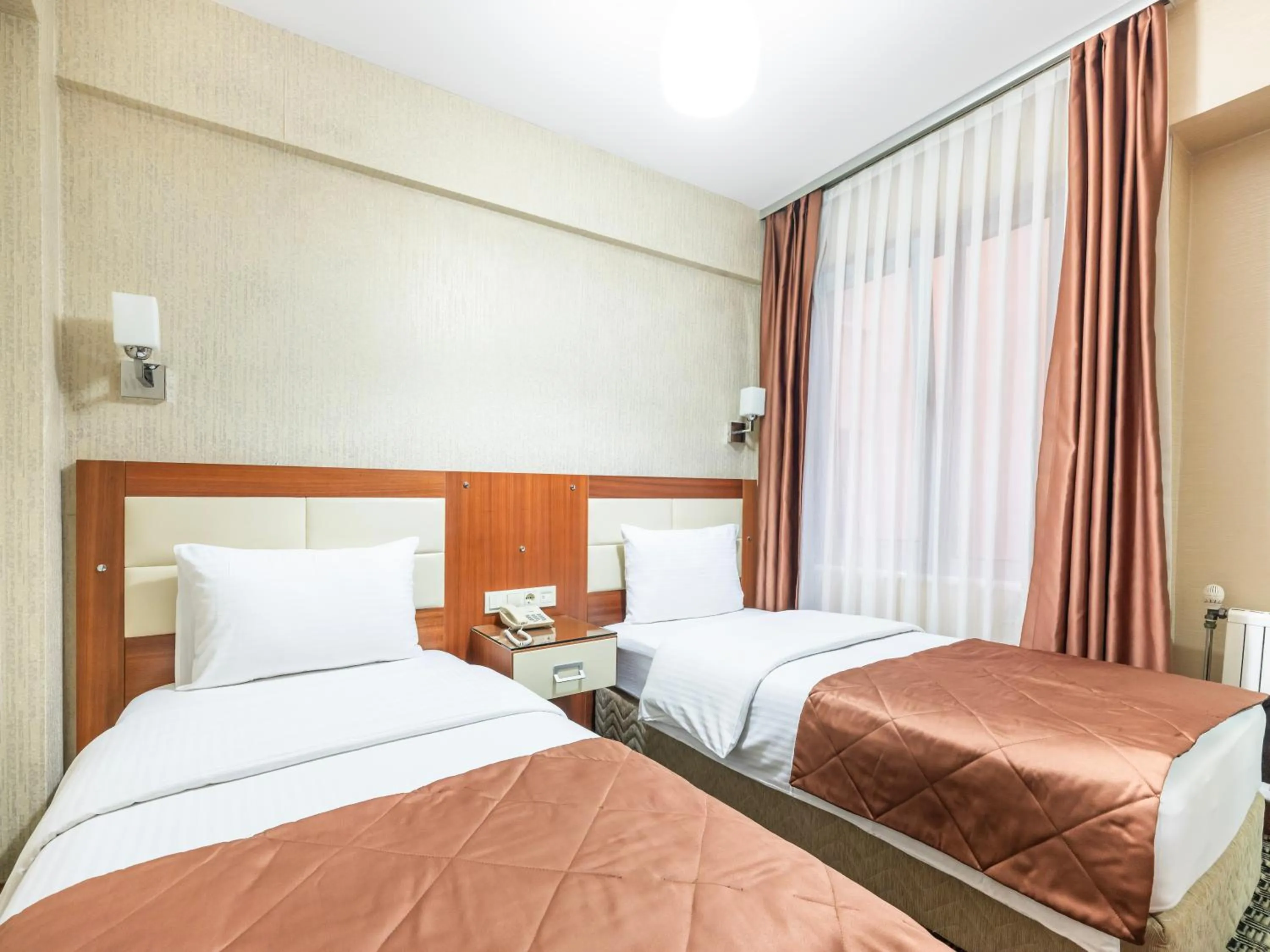 Bed in Mint Residence Taksim