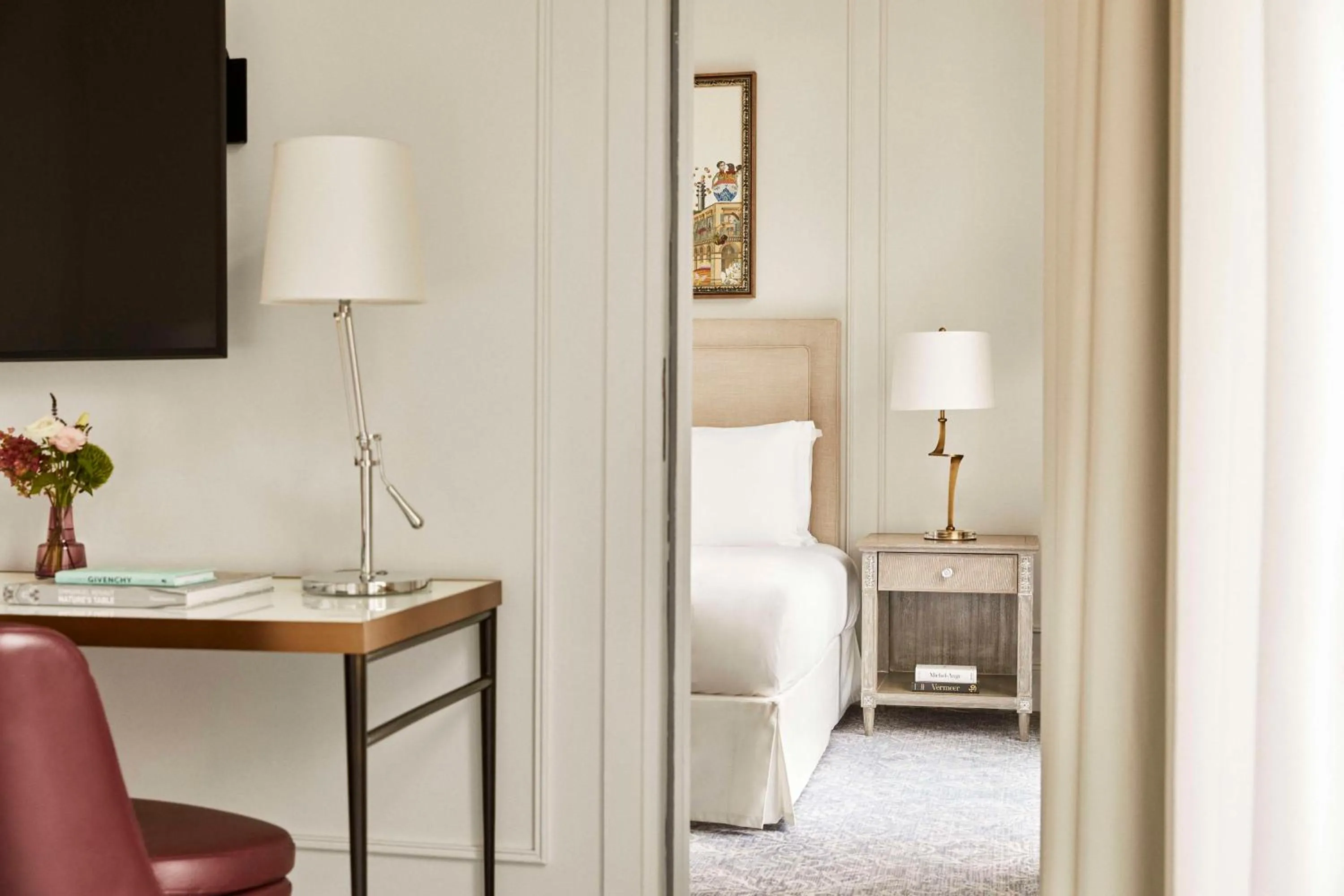 Bedroom, Bed in Hôtel du Louvre, in The Unbound Collection by Hyatt