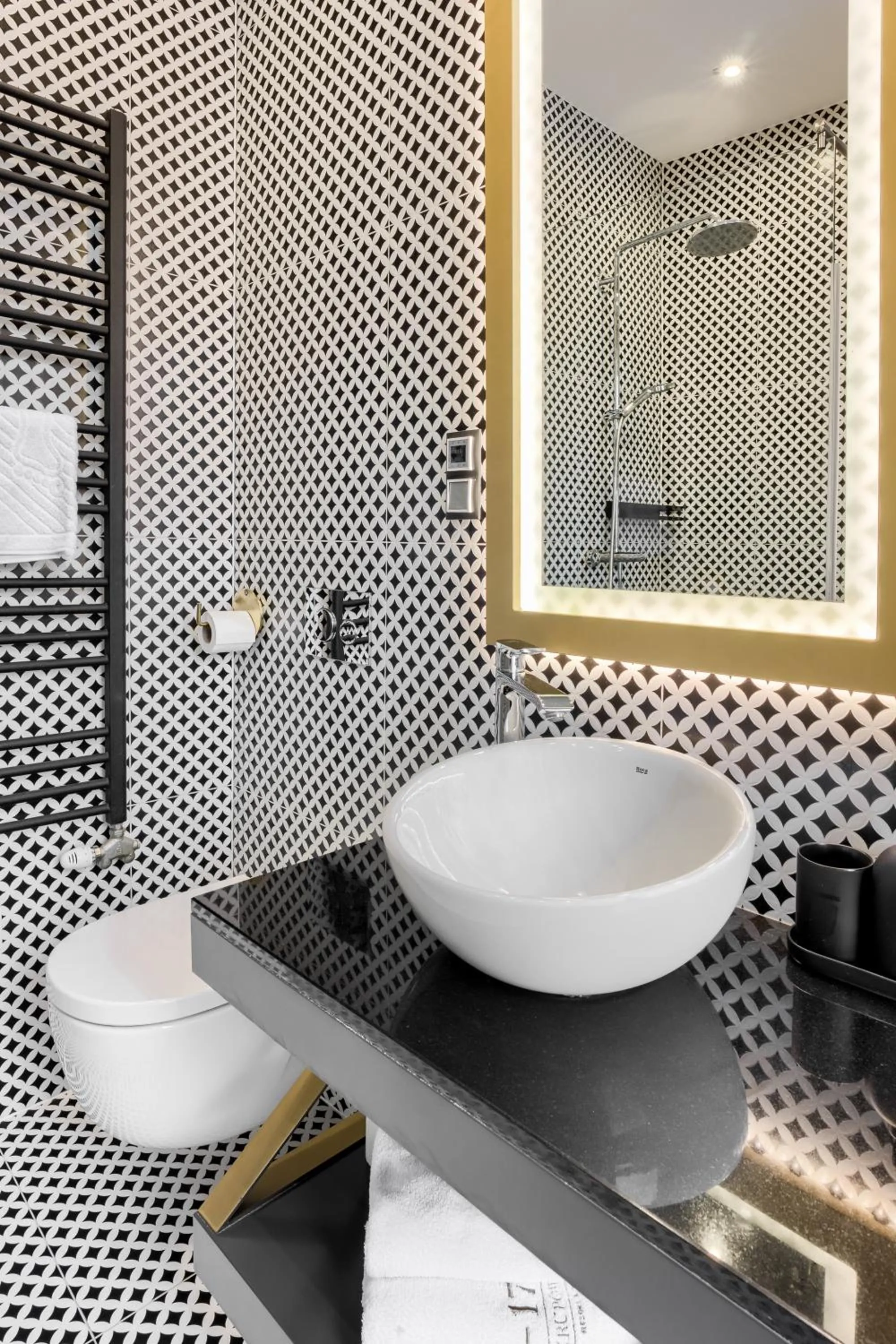 Toilet in Krupówki 17 Resort & SPA