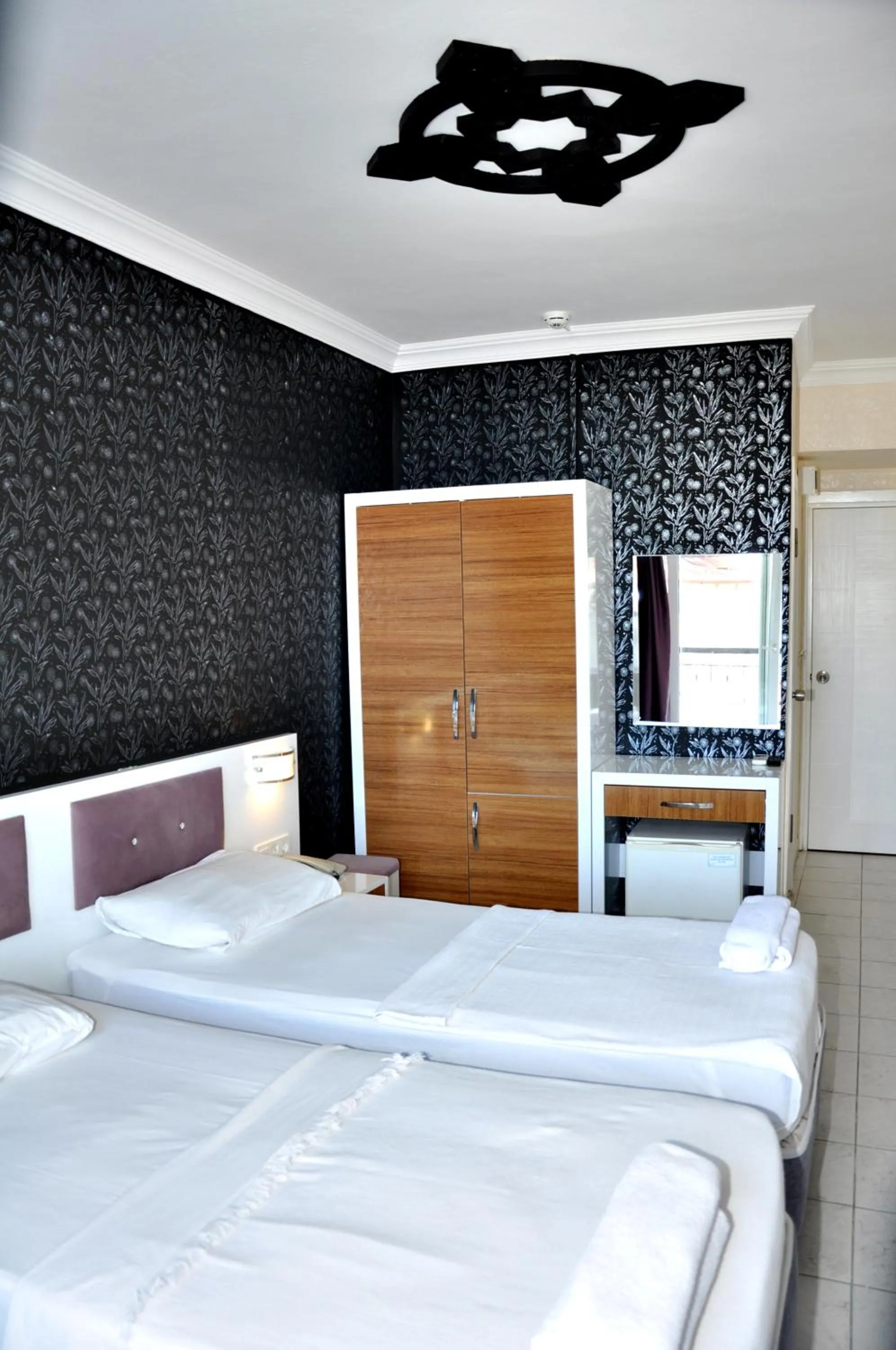 Bed in Saygılı Beach Hotel