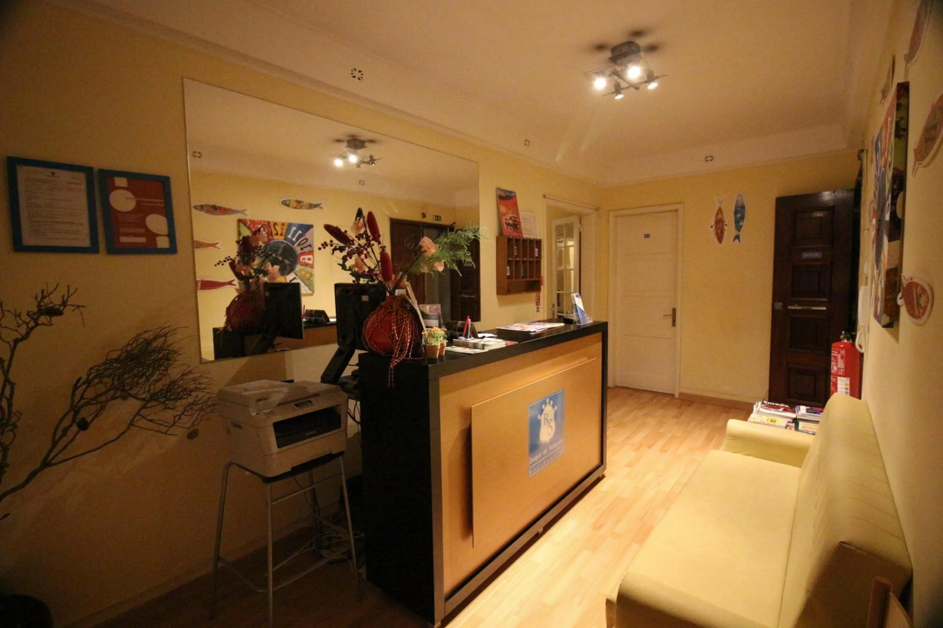 Lobby or reception in Residencial Duque de Saldanha