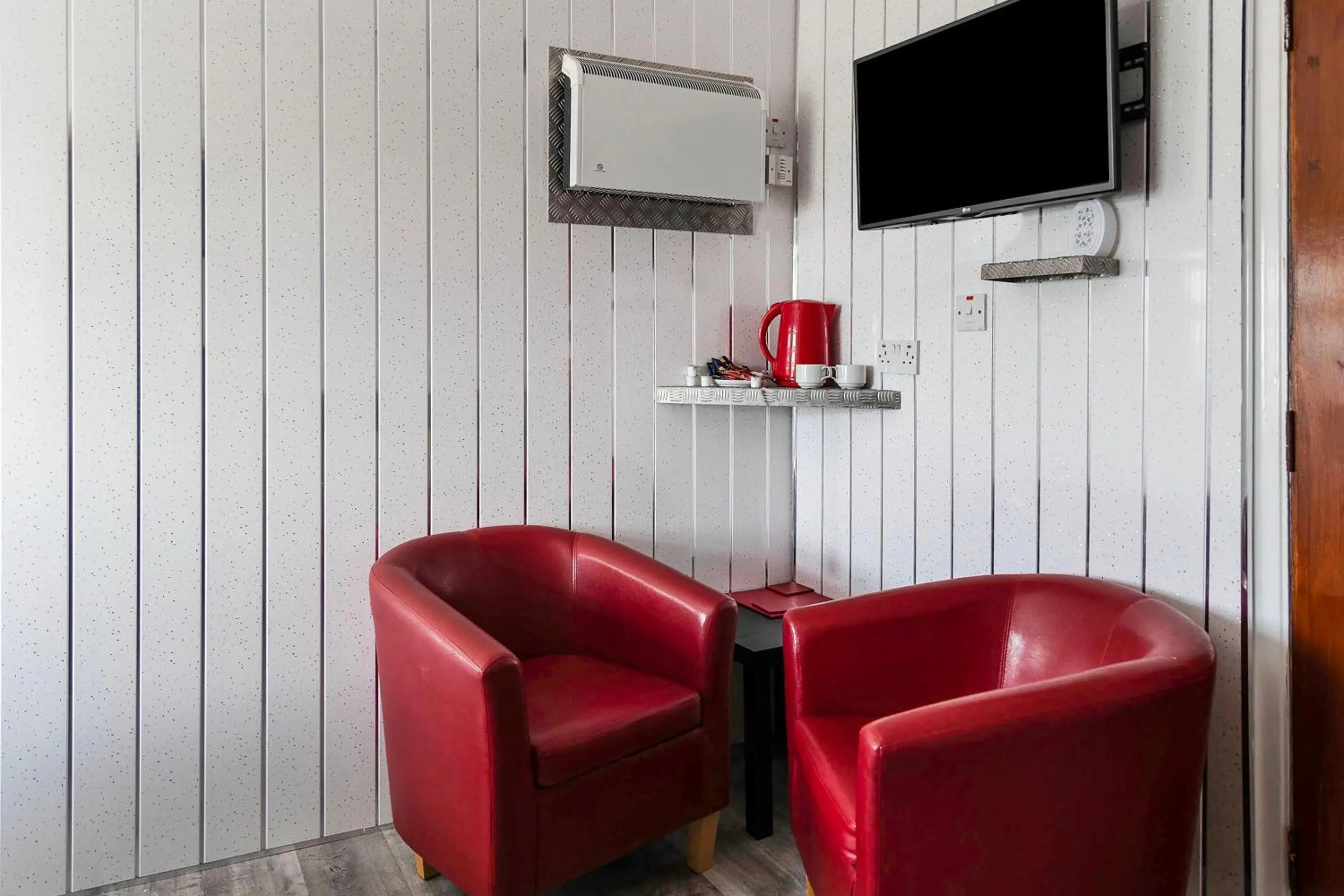 Lobby or reception in Harlands Hotel