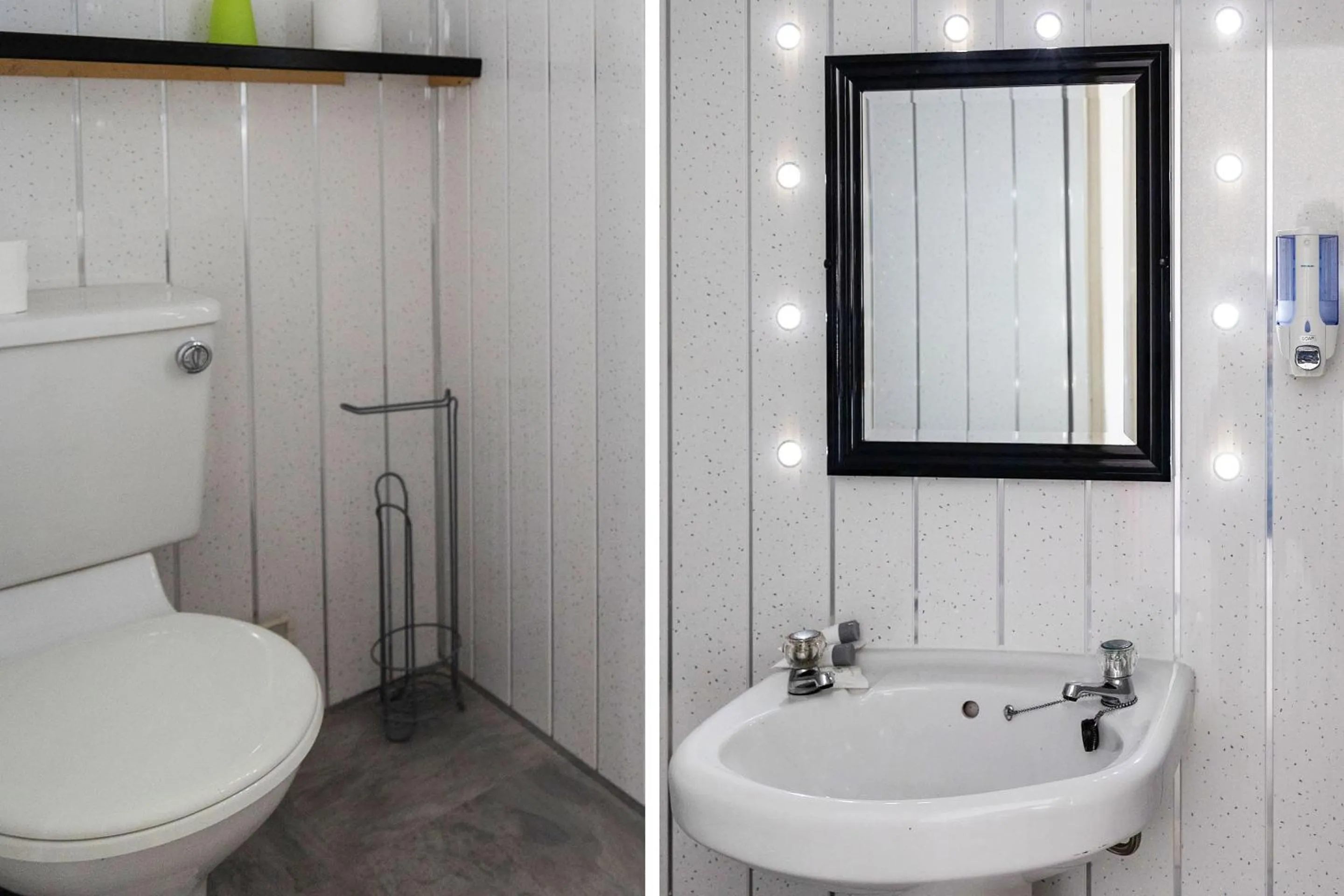 Bathroom in Harlands Hotel