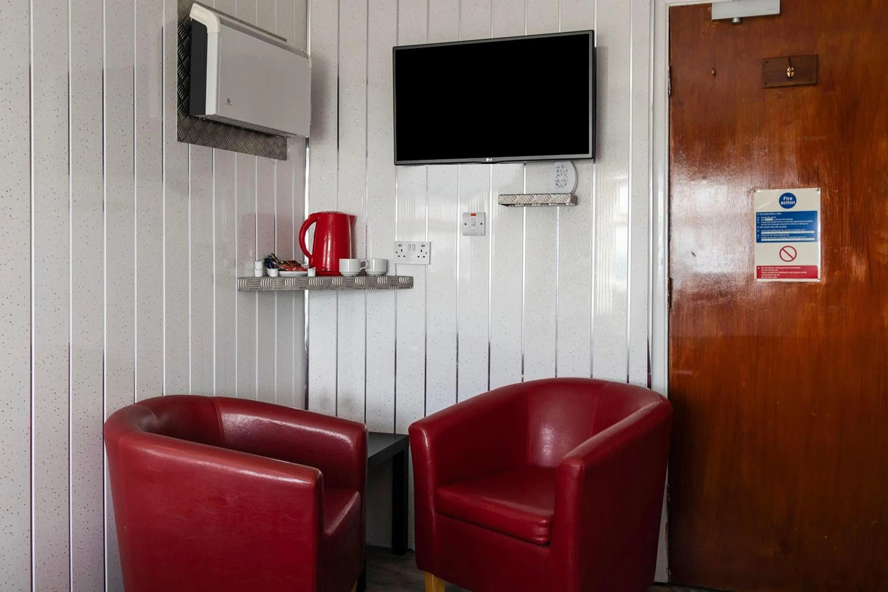 Lobby or reception in Harlands Hotel