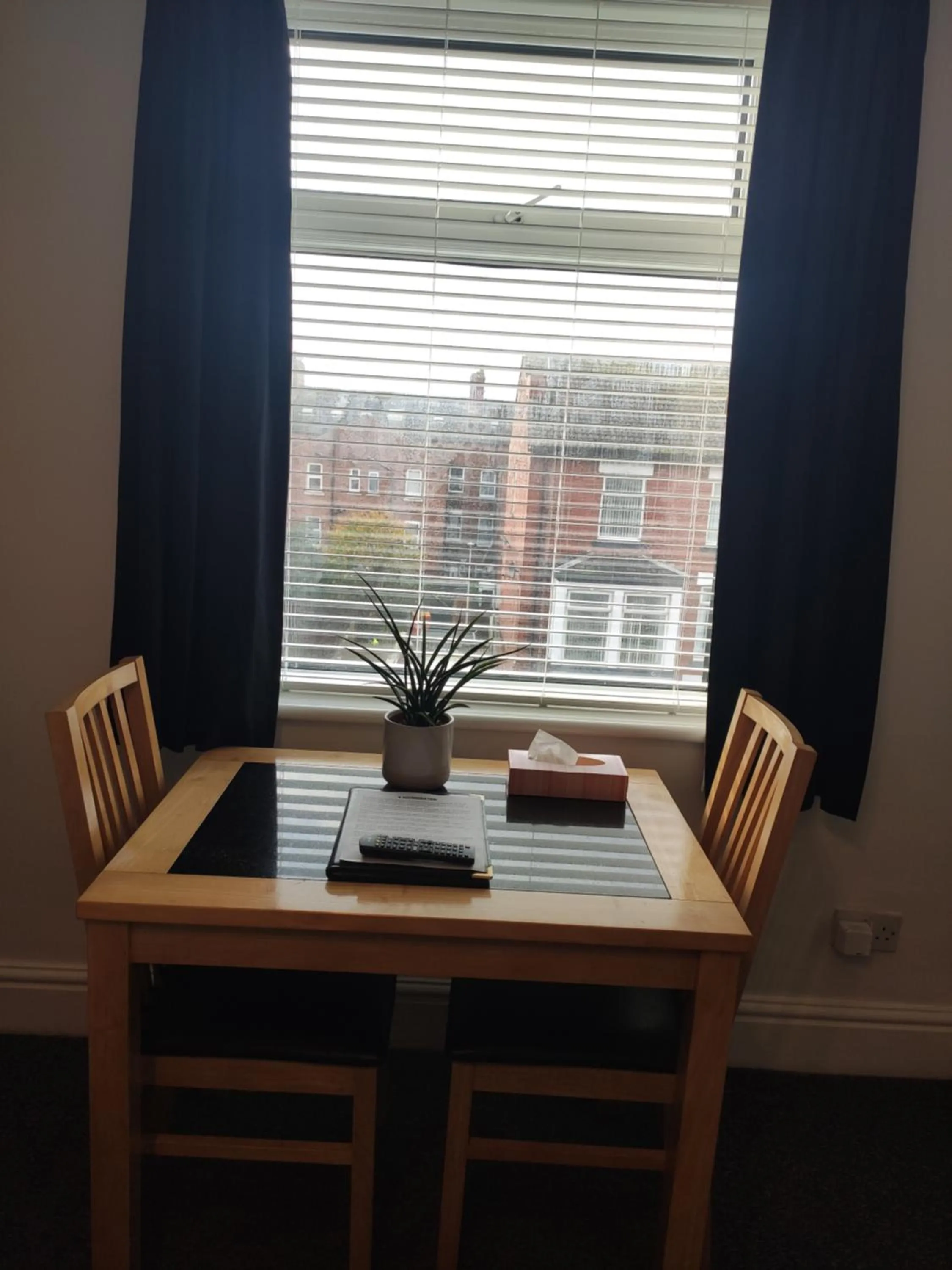 Dining area in Q Accommodation