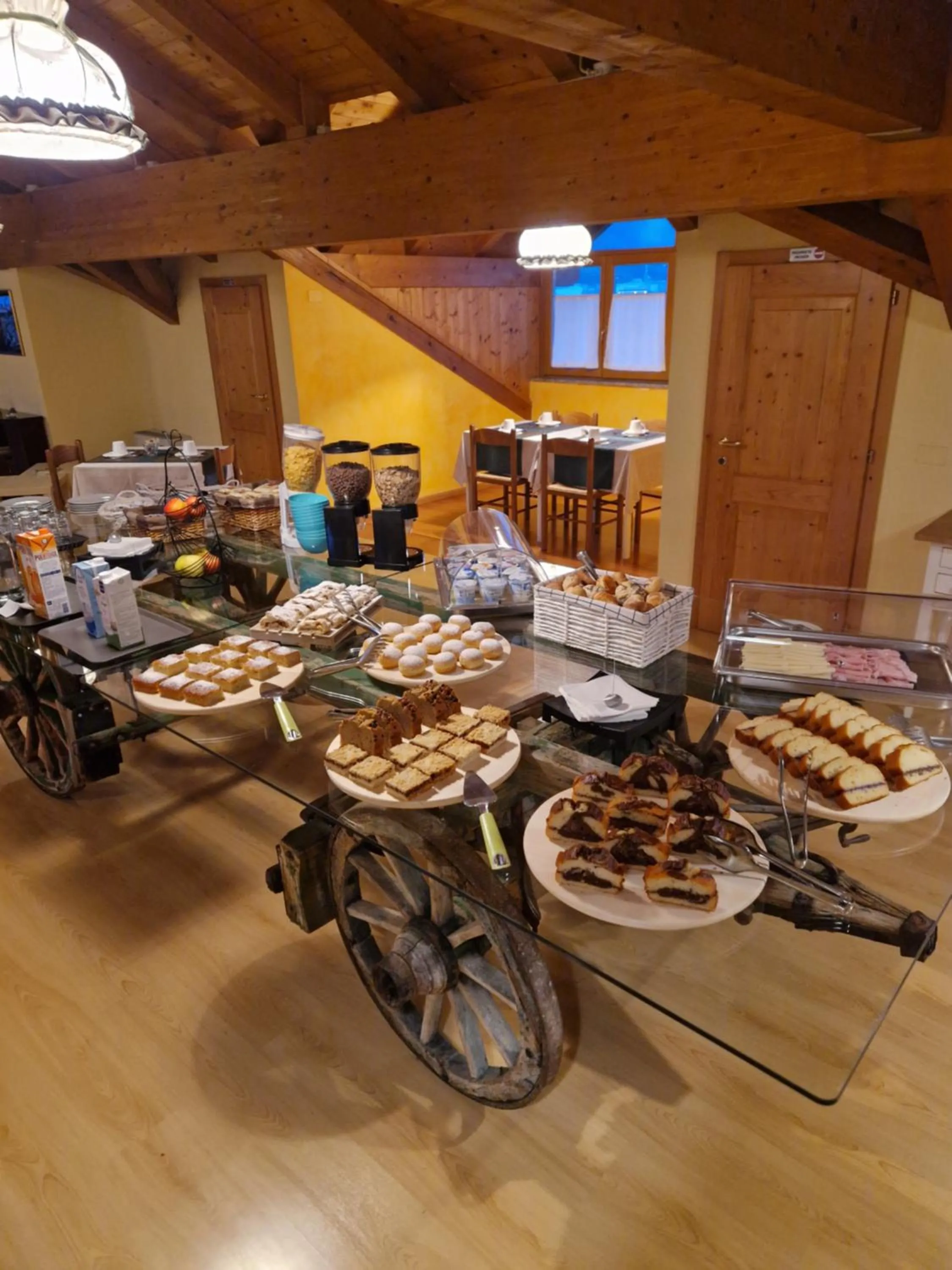 Food and drinks in Antico Fienile Agritur