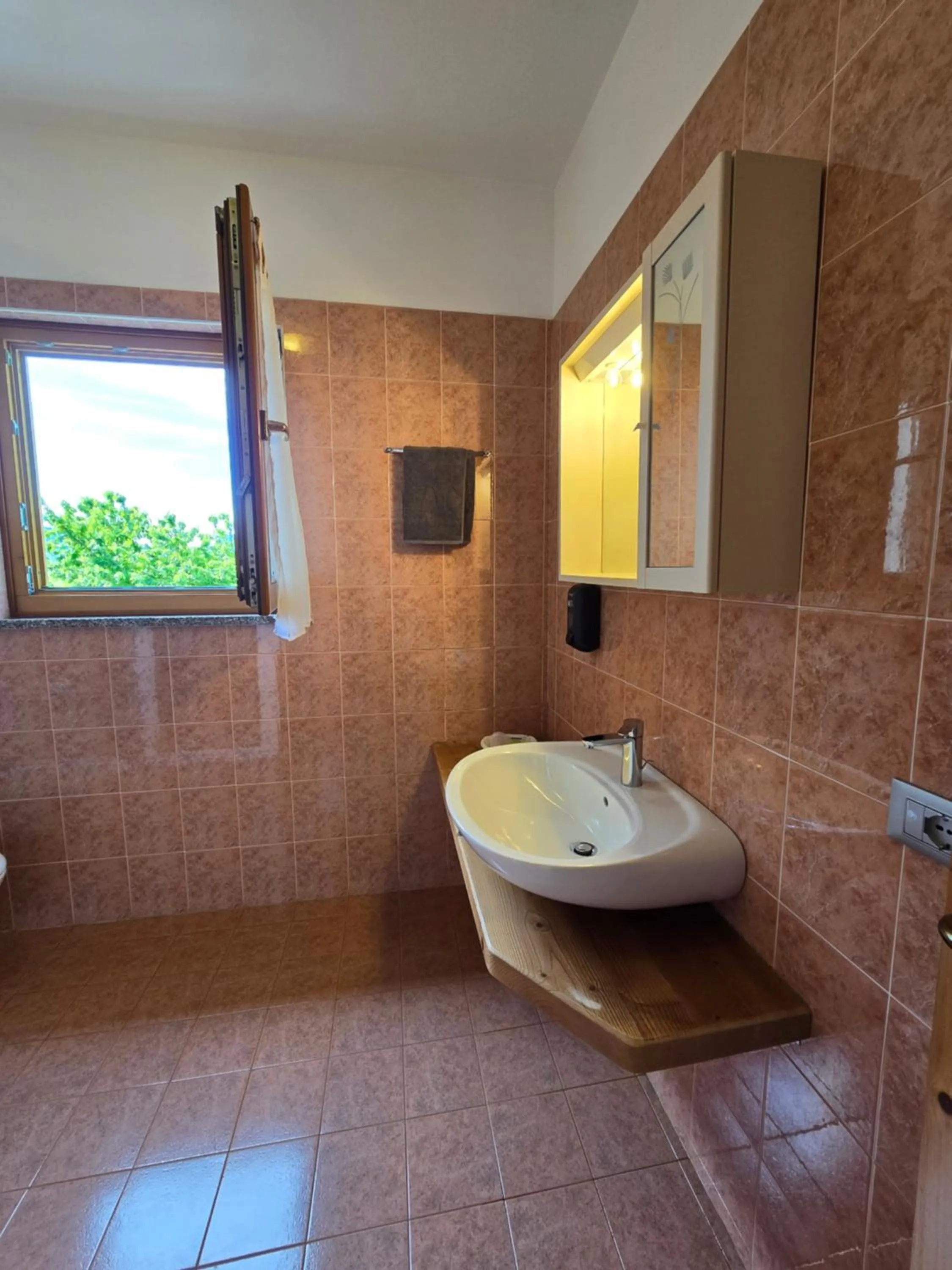 Shower in Antico Fienile Agritur