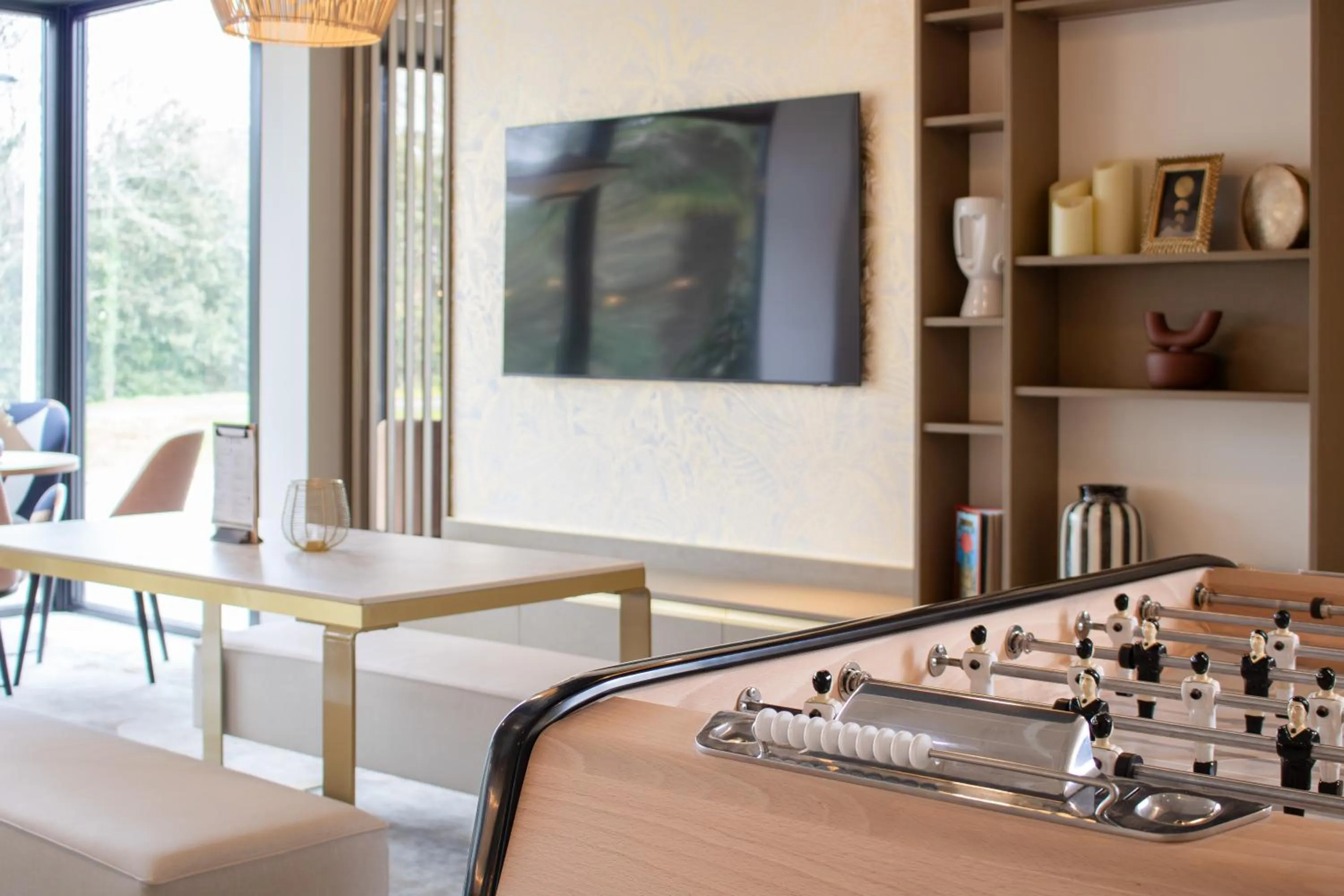 Living room in Brit Hotel Nantes La Beaujoire Parc Expo