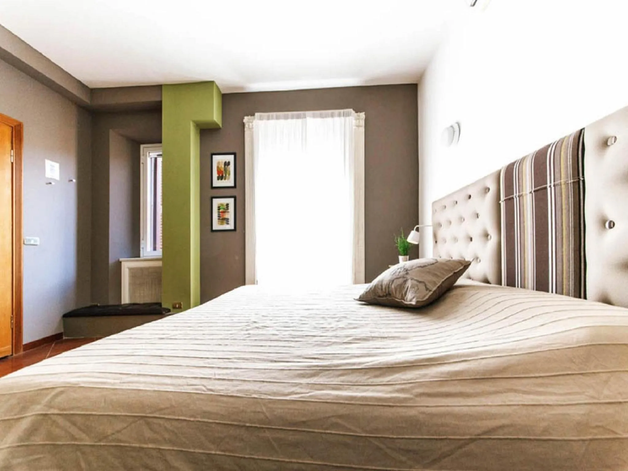 Bedroom, Bed in Signor Suite Colosseo