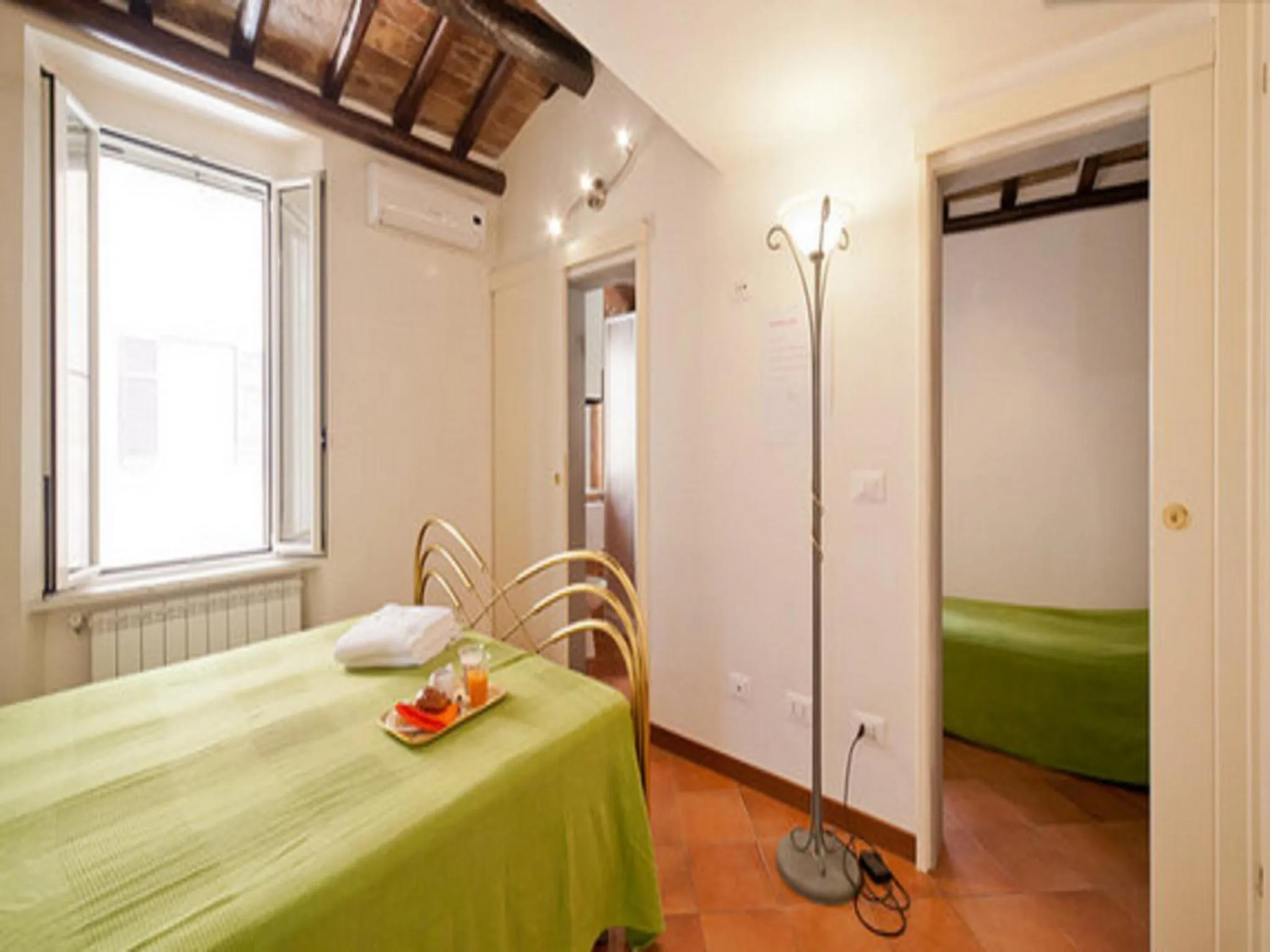 Bedroom, Bed in Signor Suite Colosseo