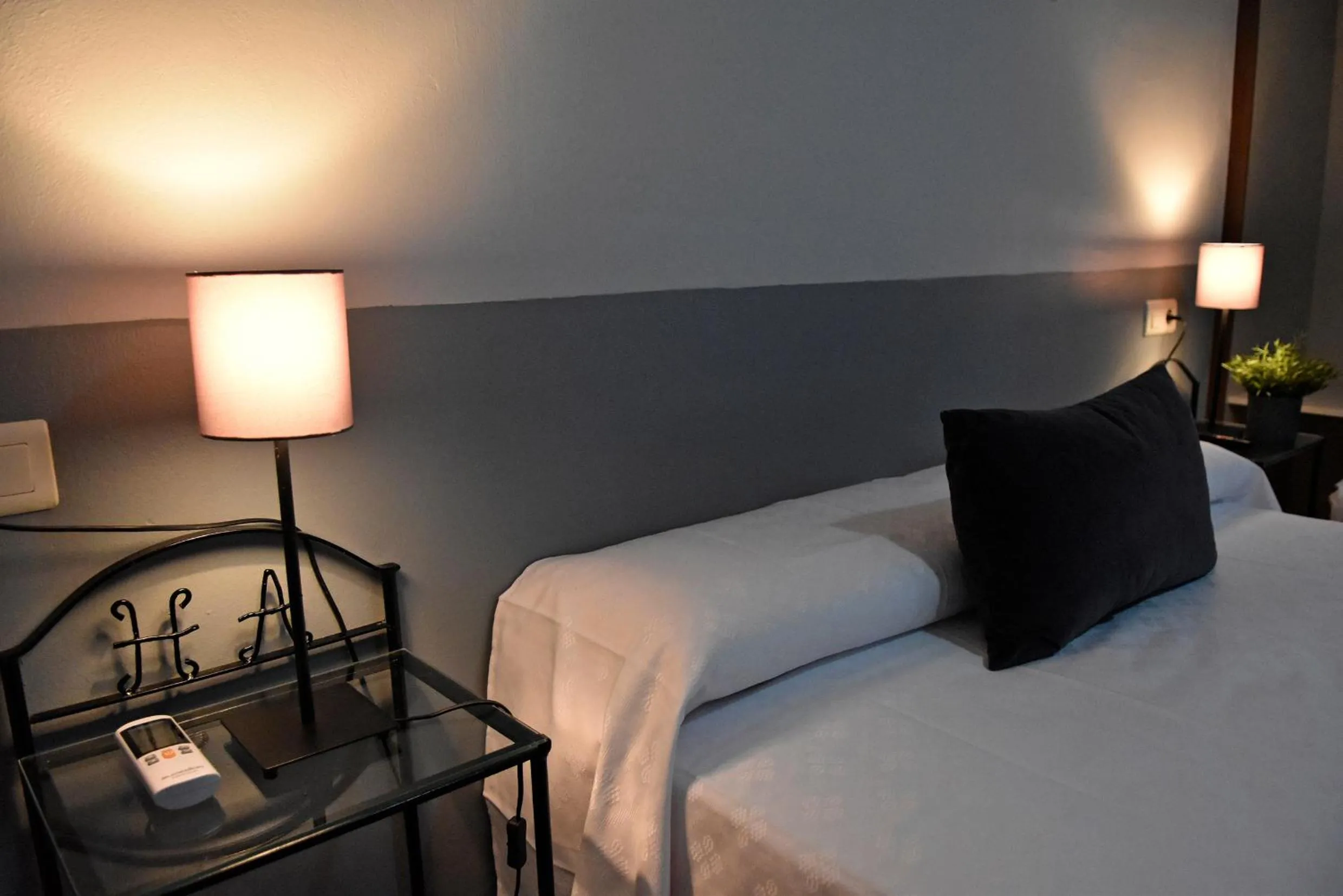 Bed in Hotel Rural & Restaurante Las Camaretas