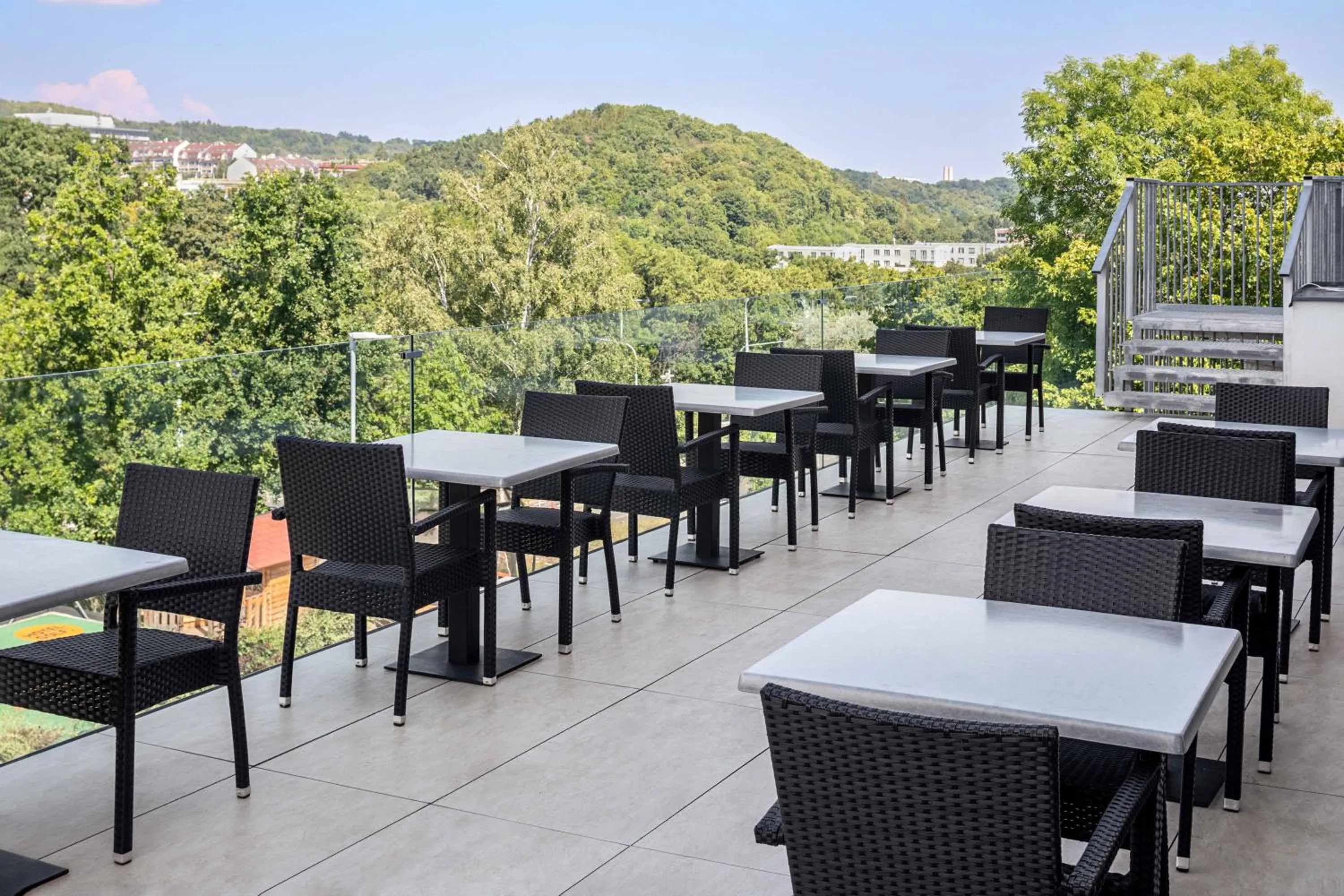 Balcony/Terrace in Hotel Golf Prague